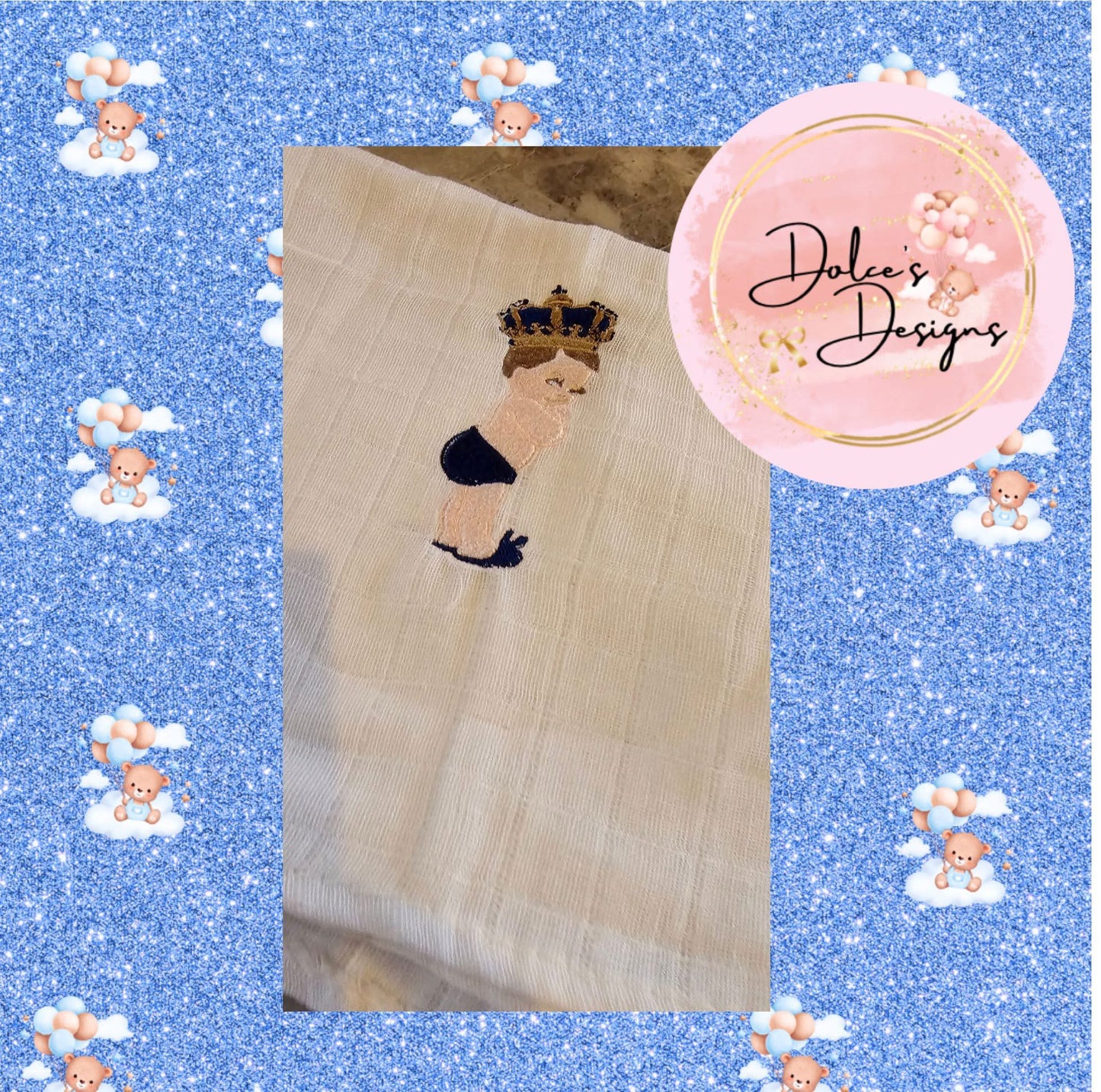 Cheeky Prince Muslin