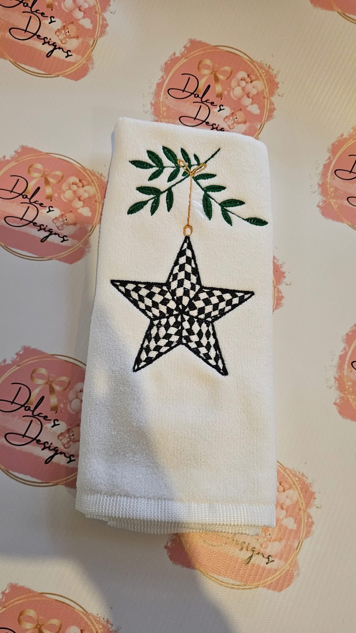 Mackenzie Childs Star Tea Towel