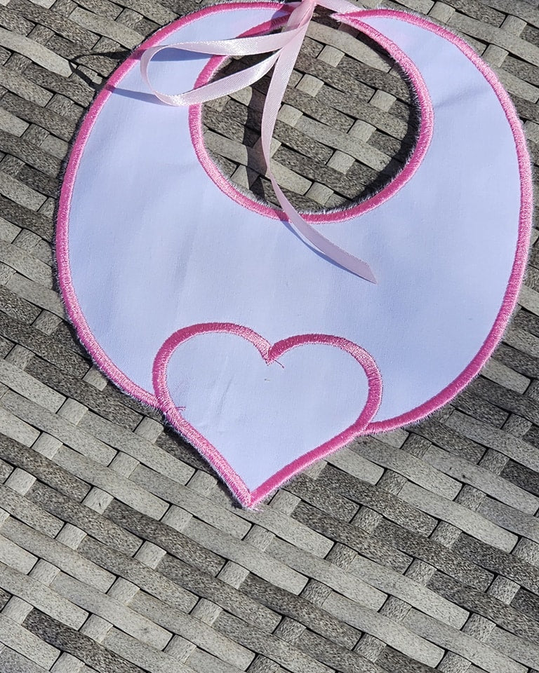 Heart Handmade Bib