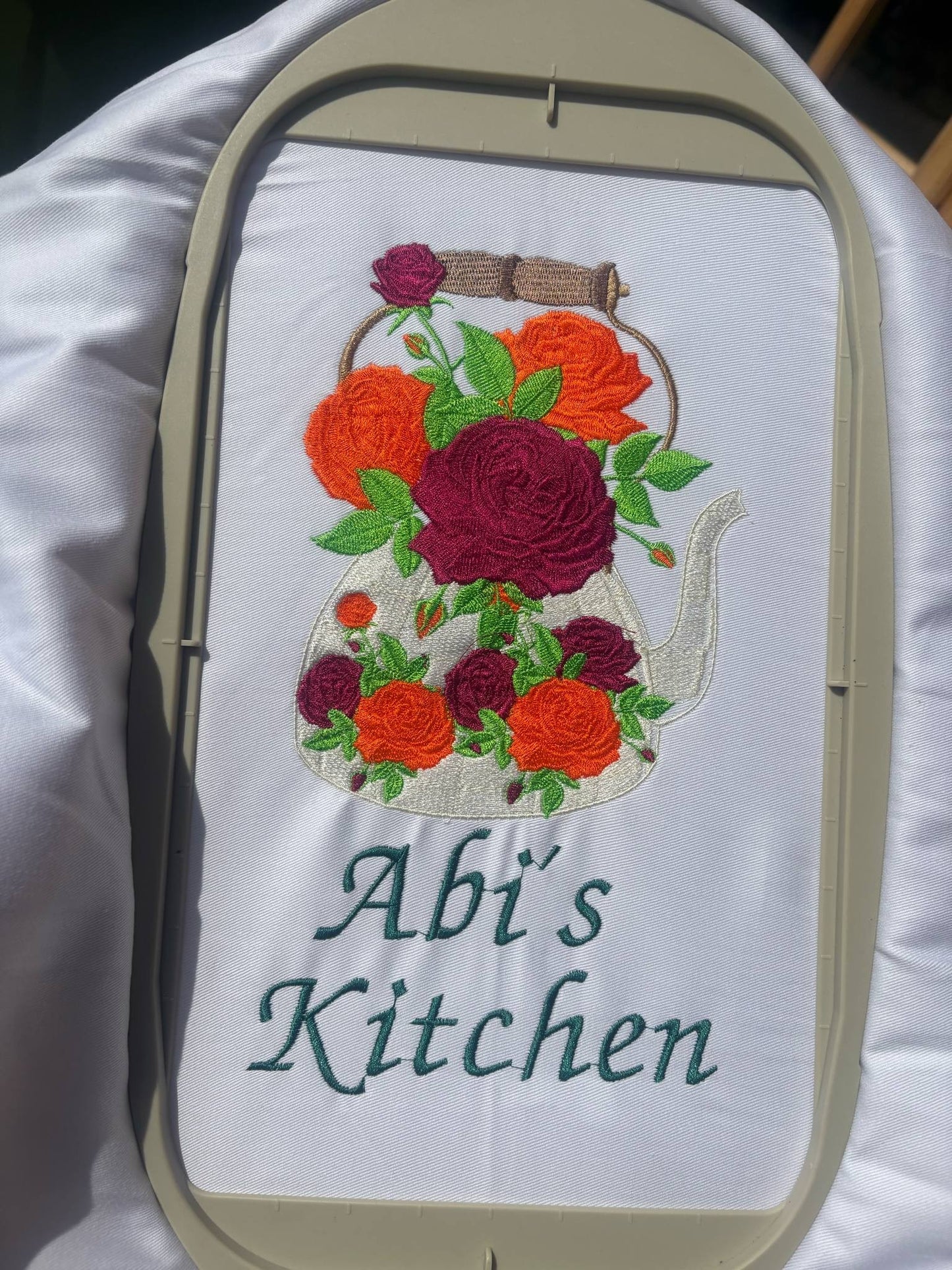 McKenzie Childs Flower Market Tea Towel