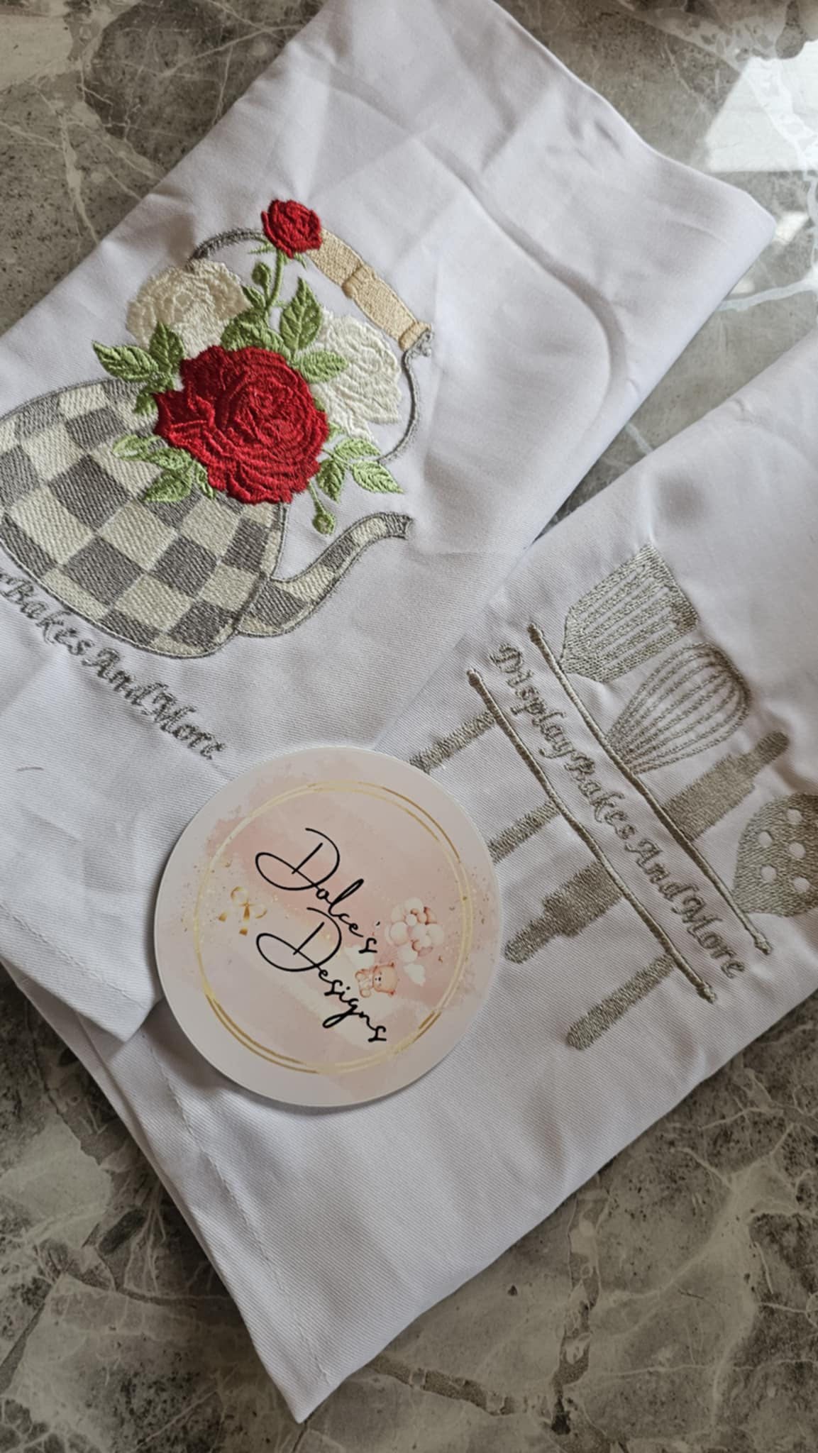 Kitchen Tea Towel Named Design