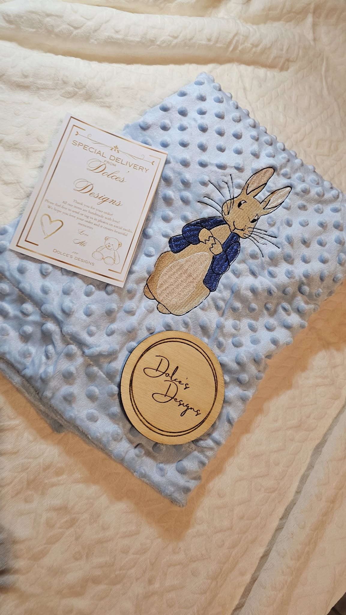 Peter Rabbit Baby Blanket