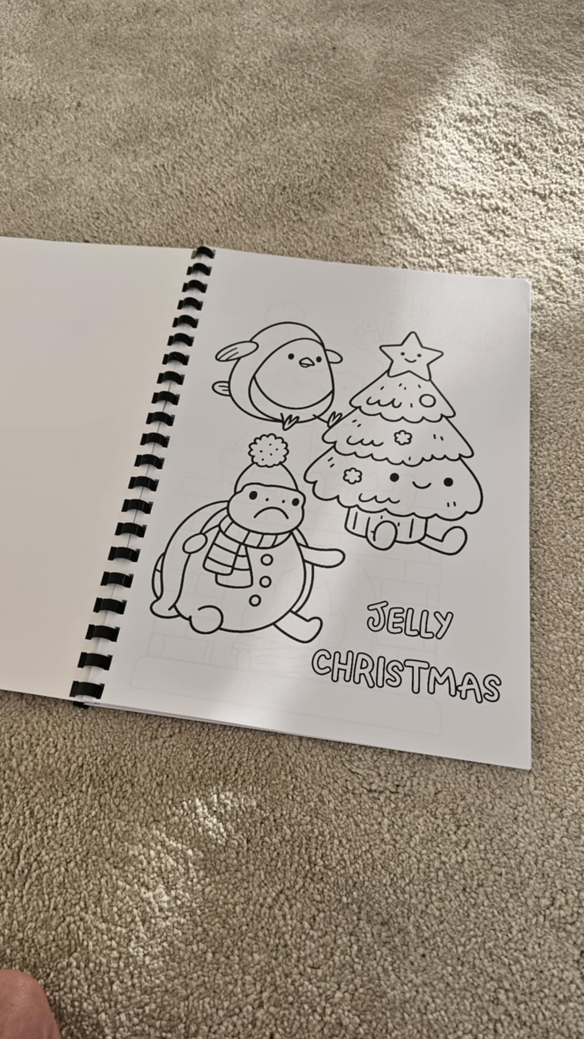 Christmas Jellycat Colouring Book