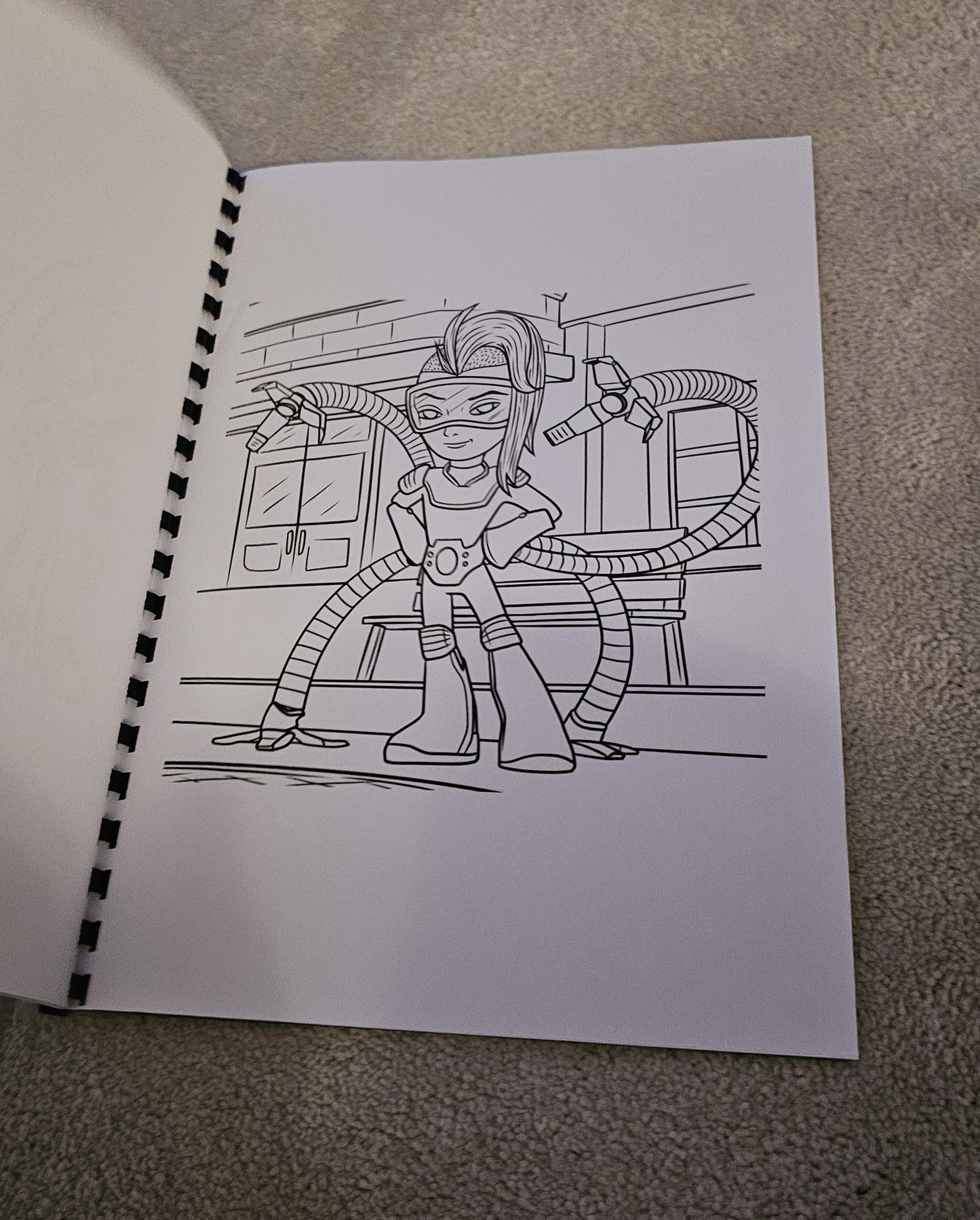 Spiderman Colouring Book