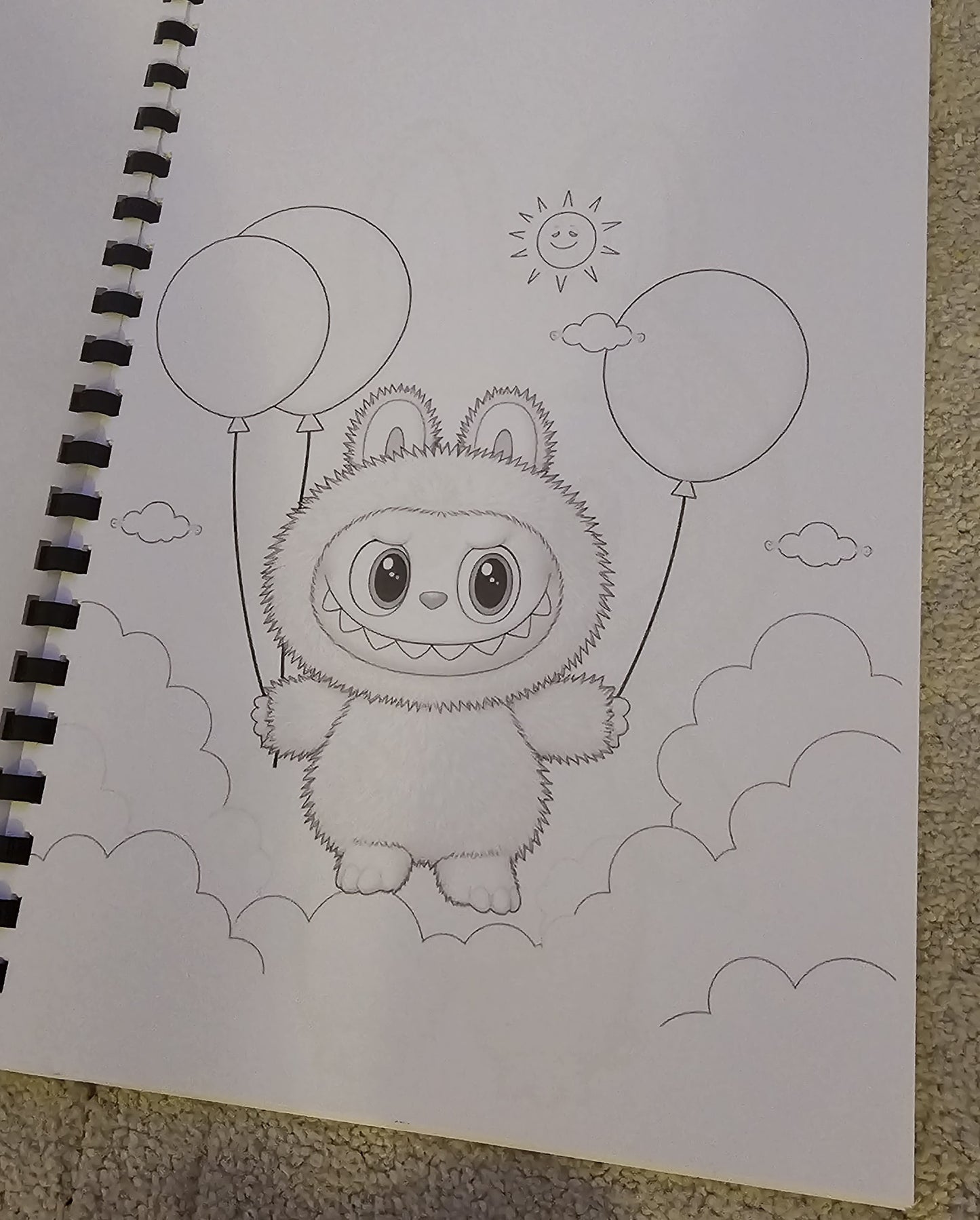 Labubu Colouring Book