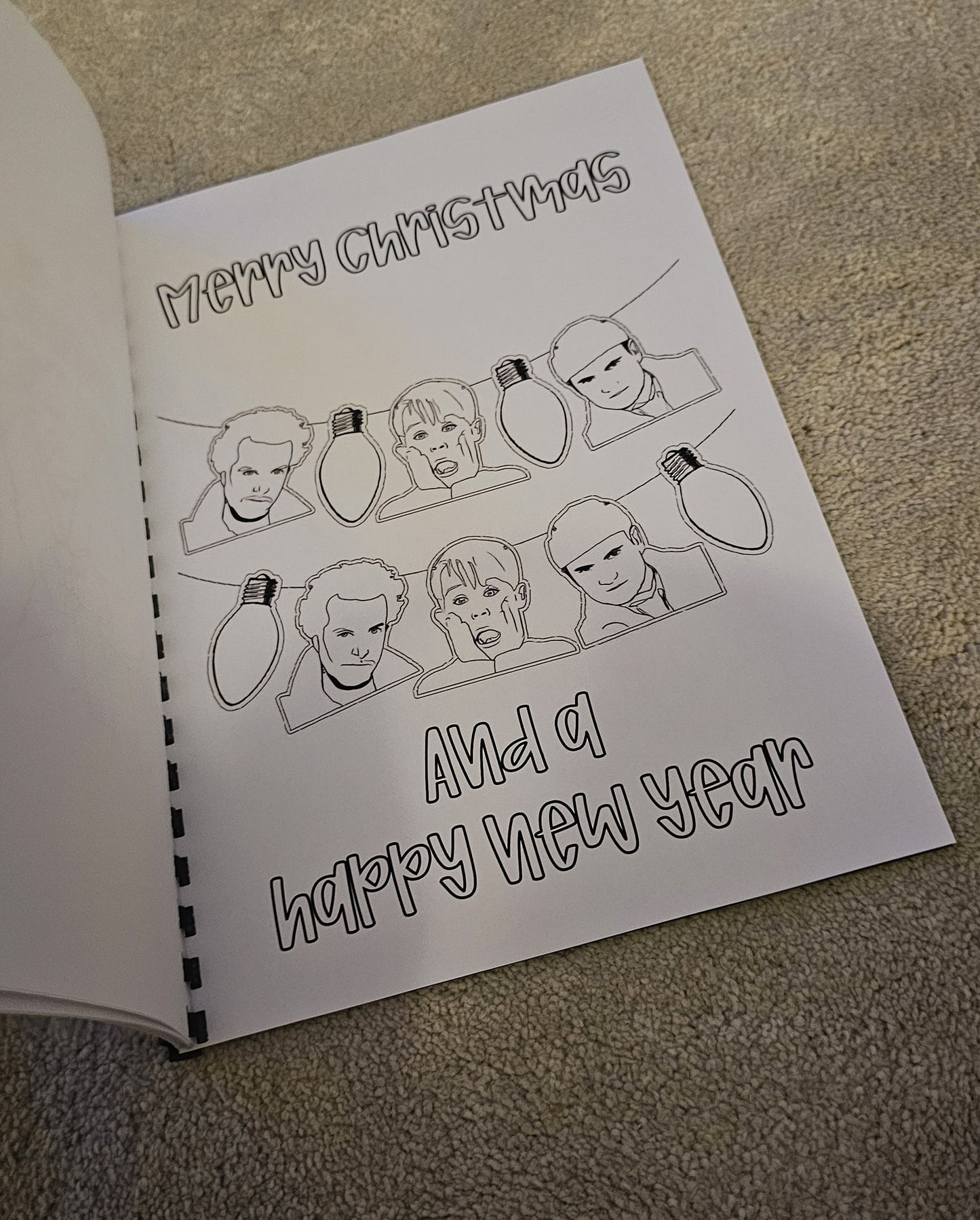 Home Alone Colouring Book