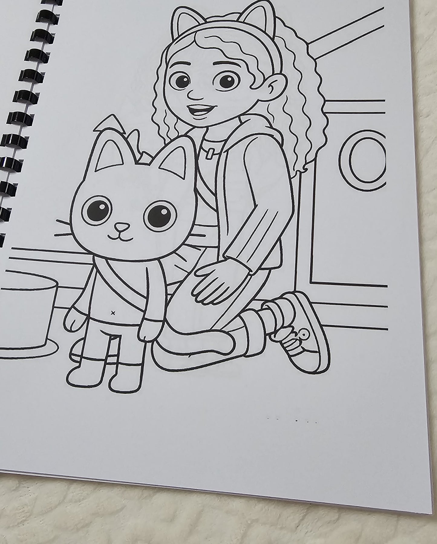 Gabbys Dollshouse Colouring Book