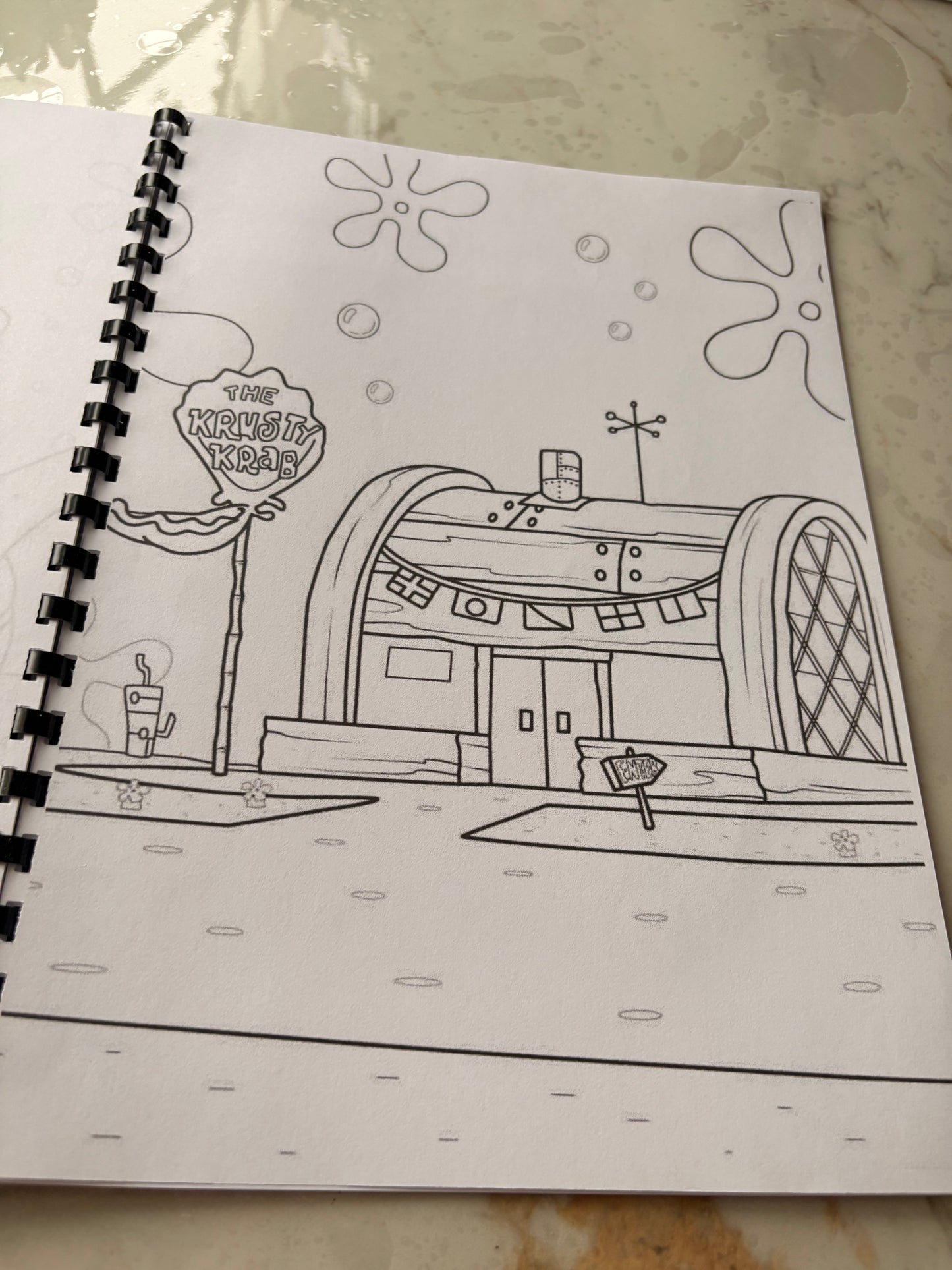 SpongeBob Colouring Book