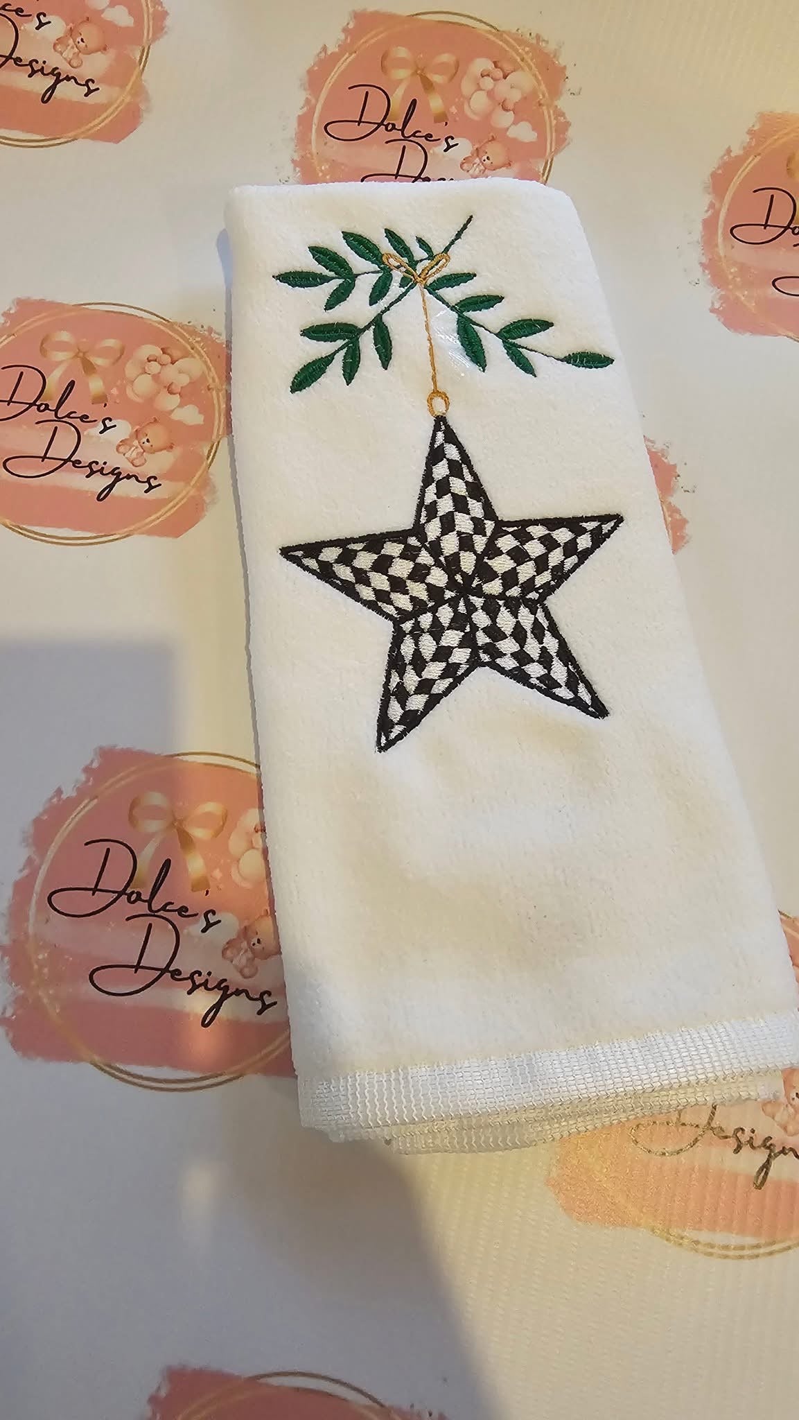 Mackenzie Childs Star Tea Towel