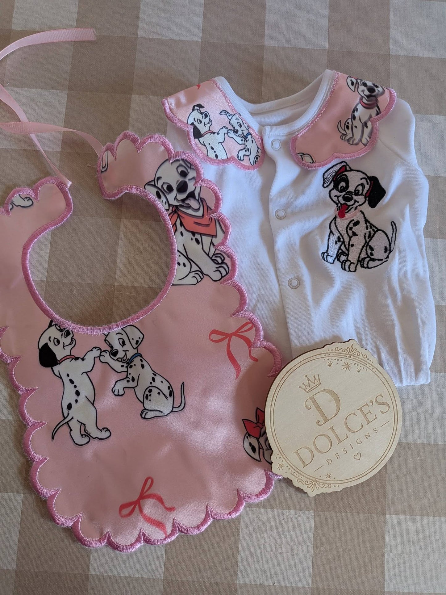101 Spotty Dog Personalised Baby Set