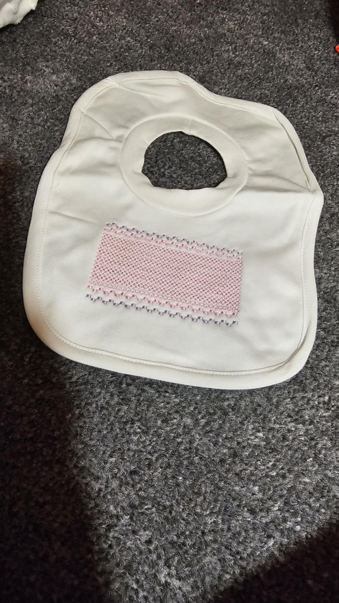 Girls Pull over Smocked Effect Bib IN STOCK/READY TO POST