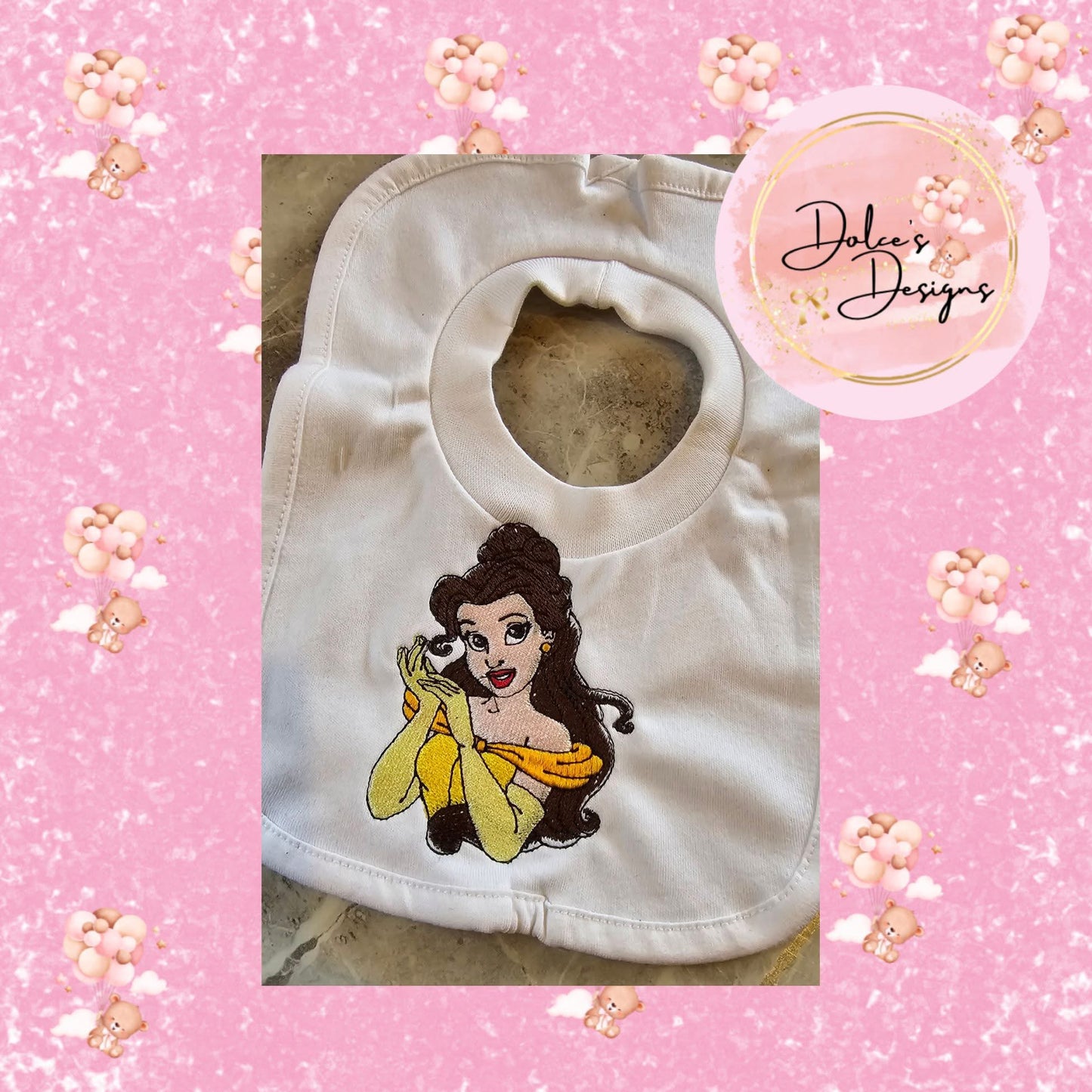Belle Bib & Muslin Set