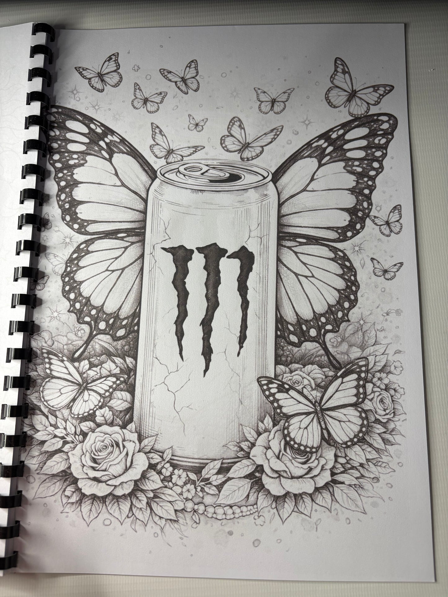 Monster Energy Colouring Book