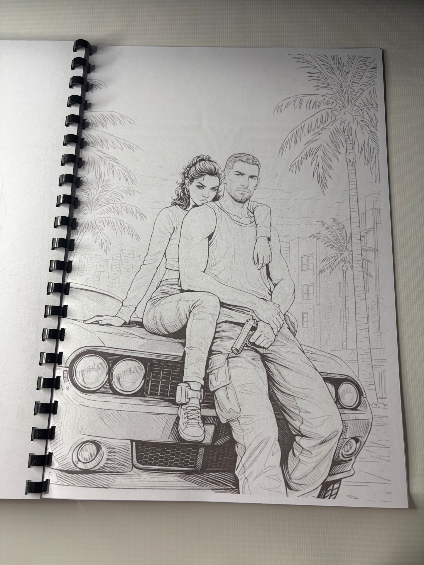 GTA Colouring Book