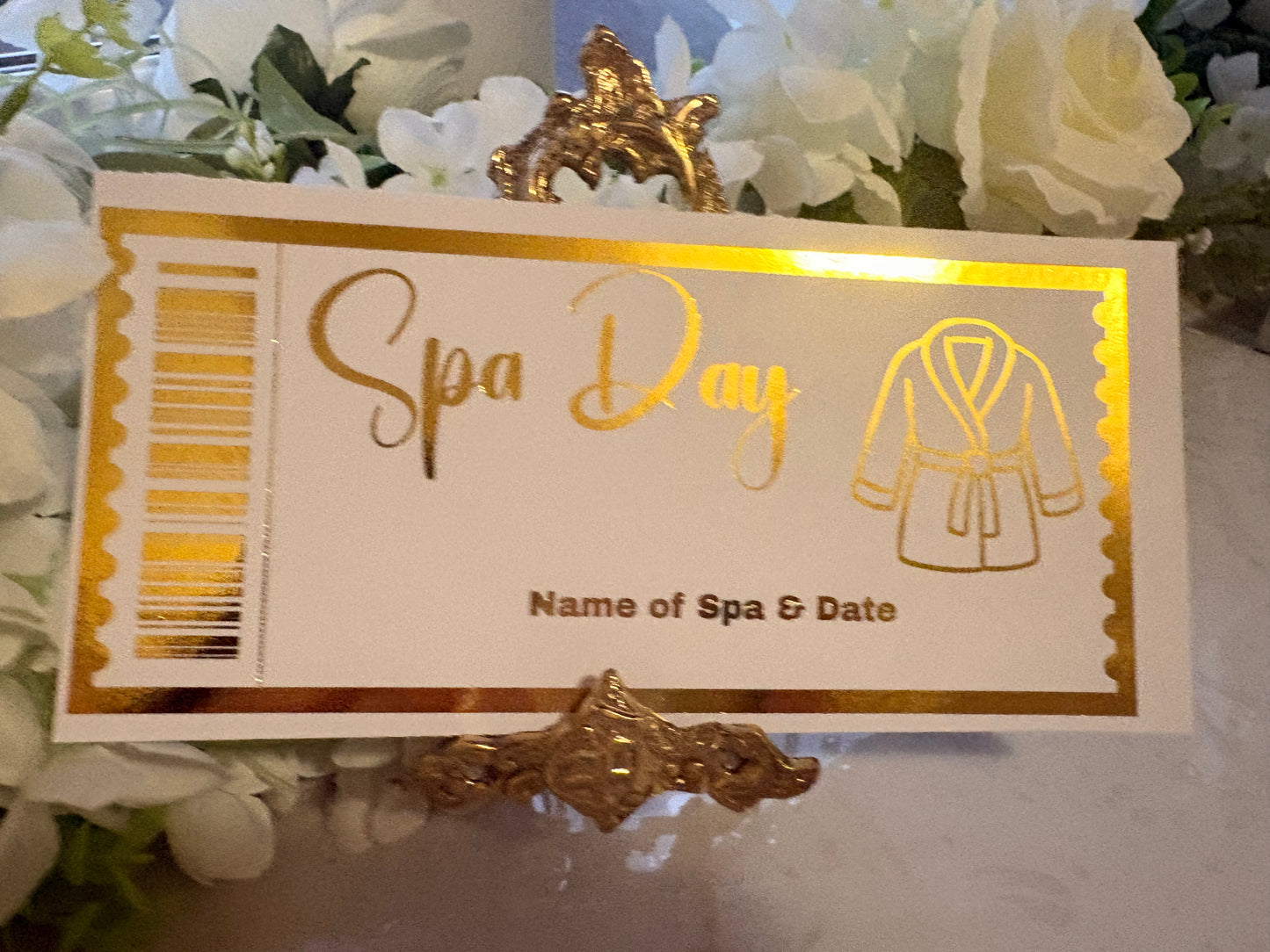Spa Day Ticket Gift