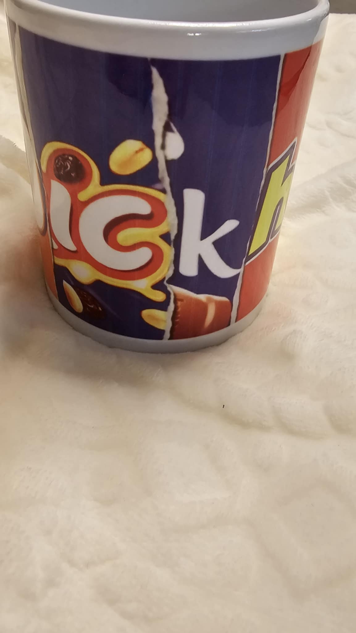 Chocolate Wrapper Effect Mug