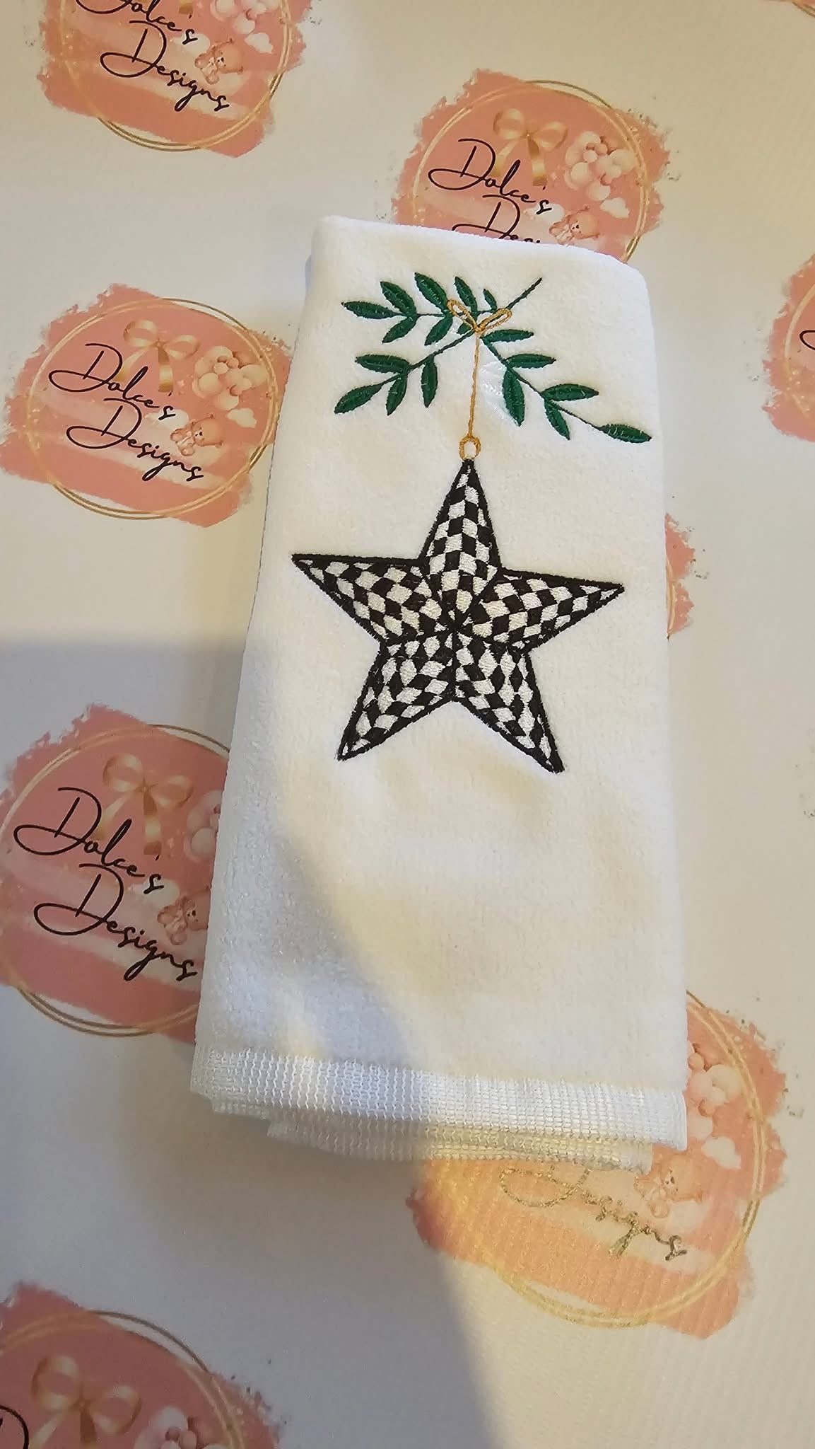 Mackenzie Childs Star Tea Towel