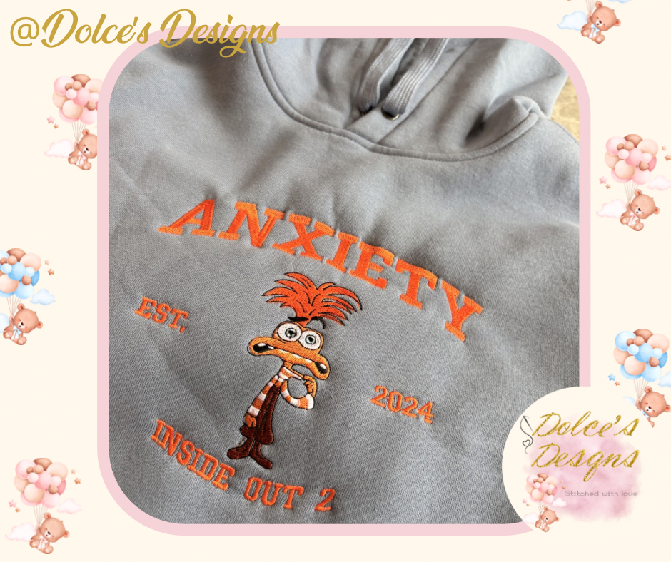 Women’s Personalised Hoodie | Custom Embroidered Hoodie | Choose Colour | Casual Everyday Hoodie | Sizes S–2XL