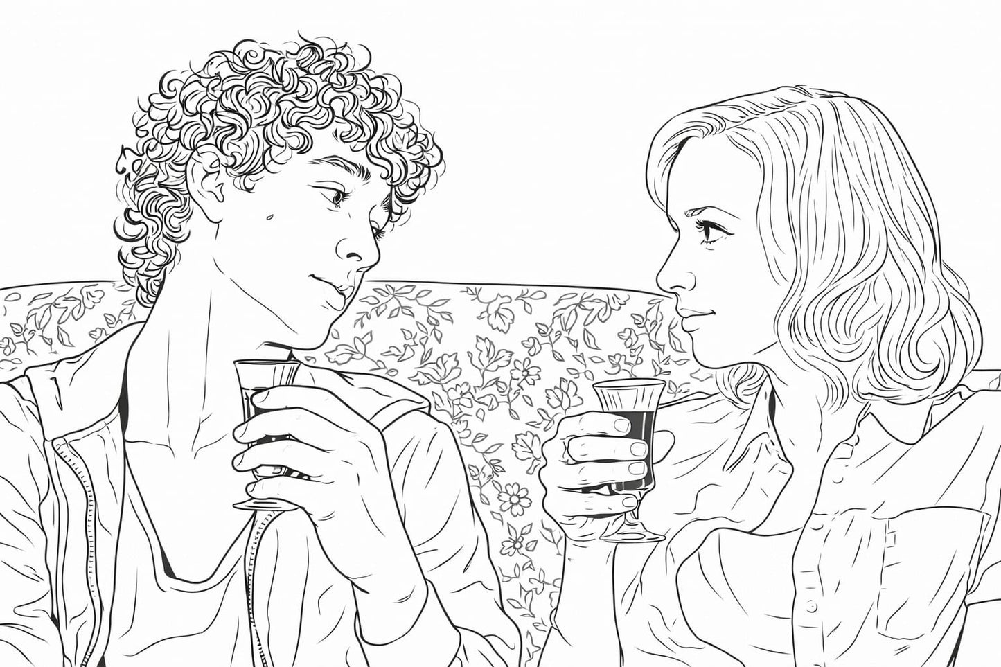 Misfits TV Series Colouring Book | A4 British TV Inspired Colouring Book | Fan Gift