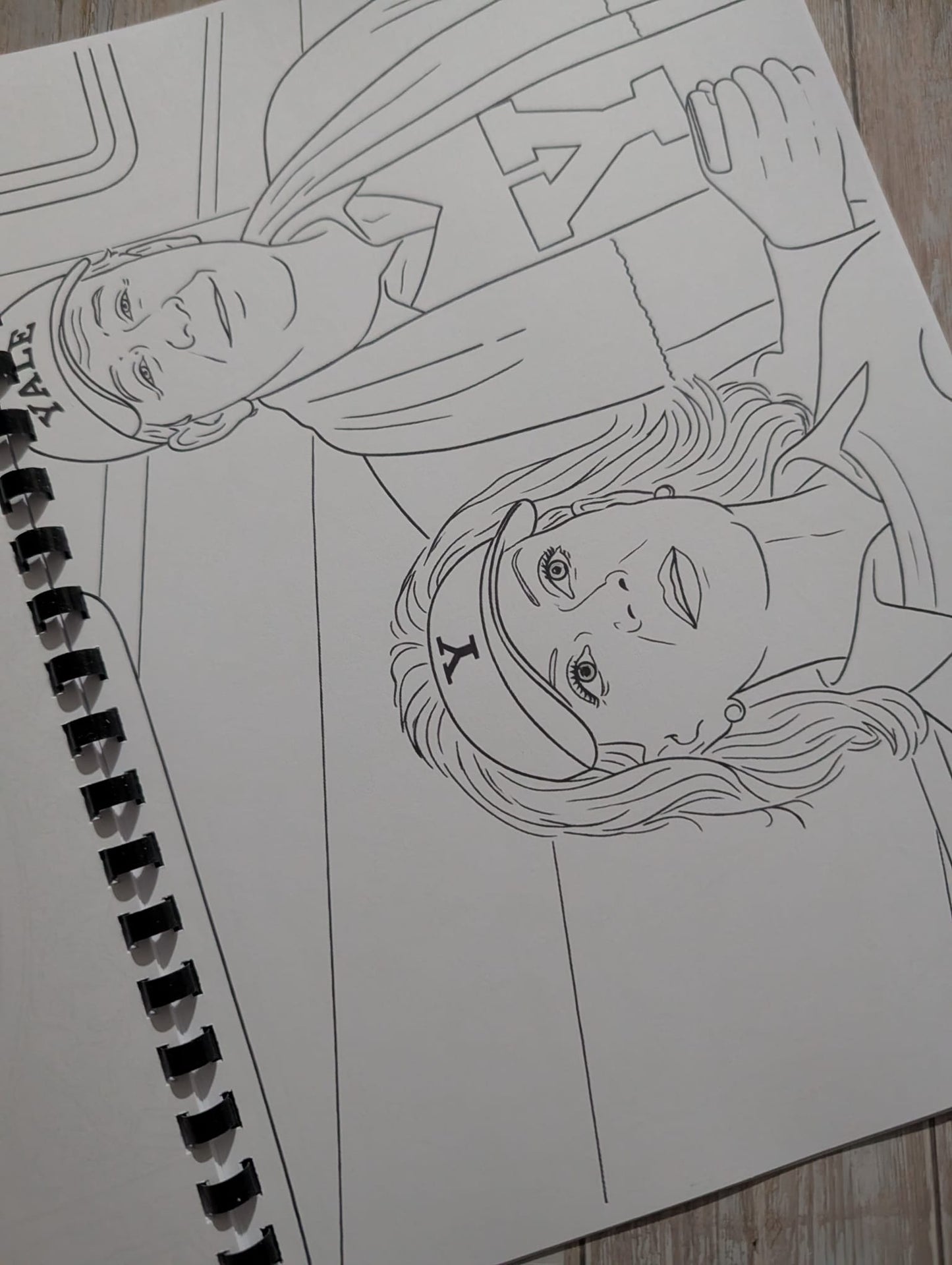Gilmore Girls Colouring Book – Inspired TV Series Colouring Book | 20+ Cosy Stars Hollow Colouring Pages