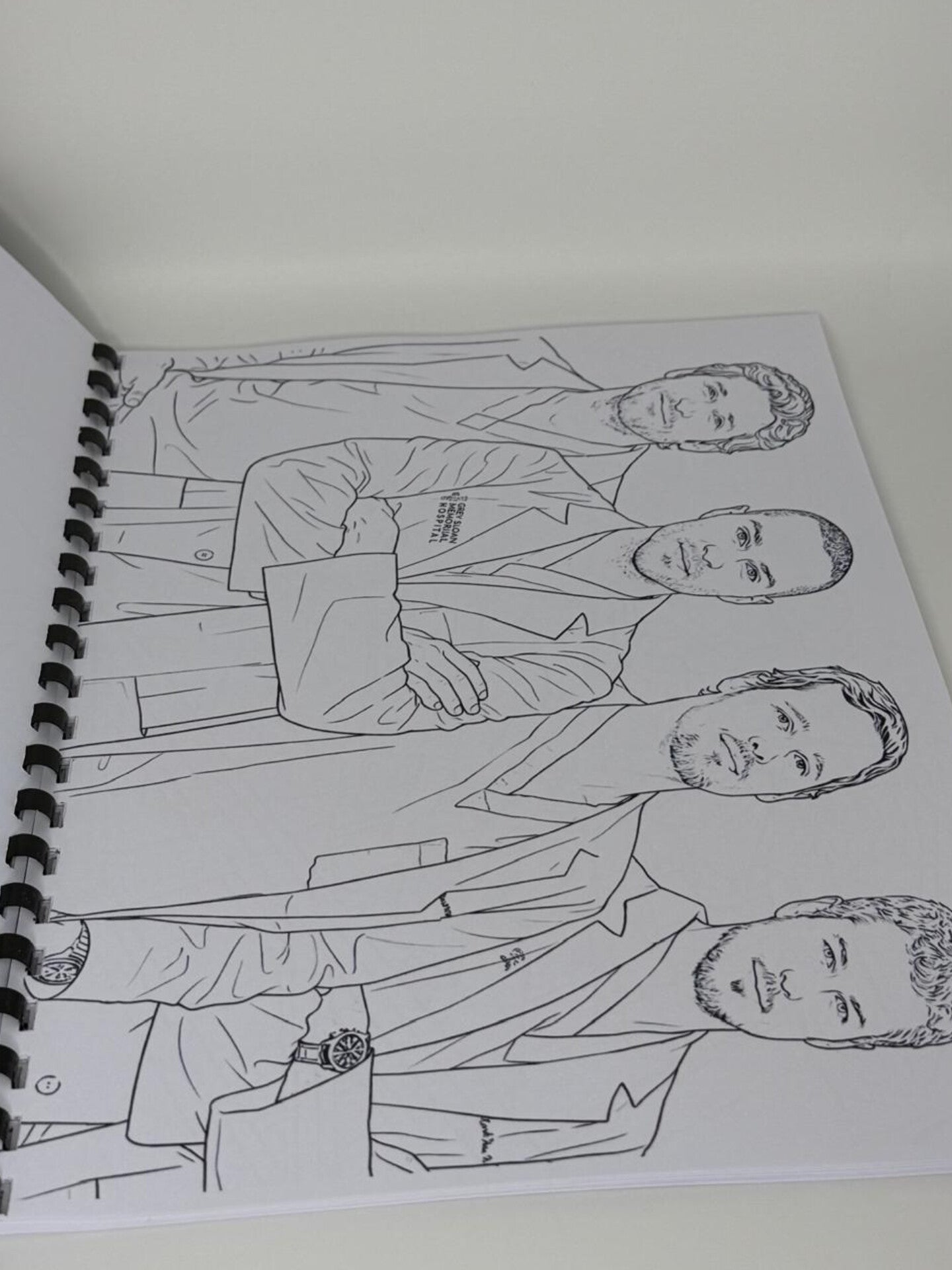 Grey's Anatomy Colouring Book – Inspired Medical Drama Colouring Book | 20+ Pages of Hospital Life, Friendship & Romance