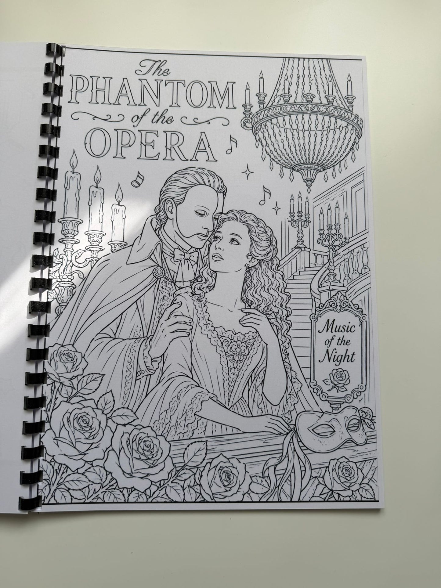 Musical Theatre Colouring Book – Inspired by Broadway & West End Classics | 20+ Show-Stopping Colouring Pages