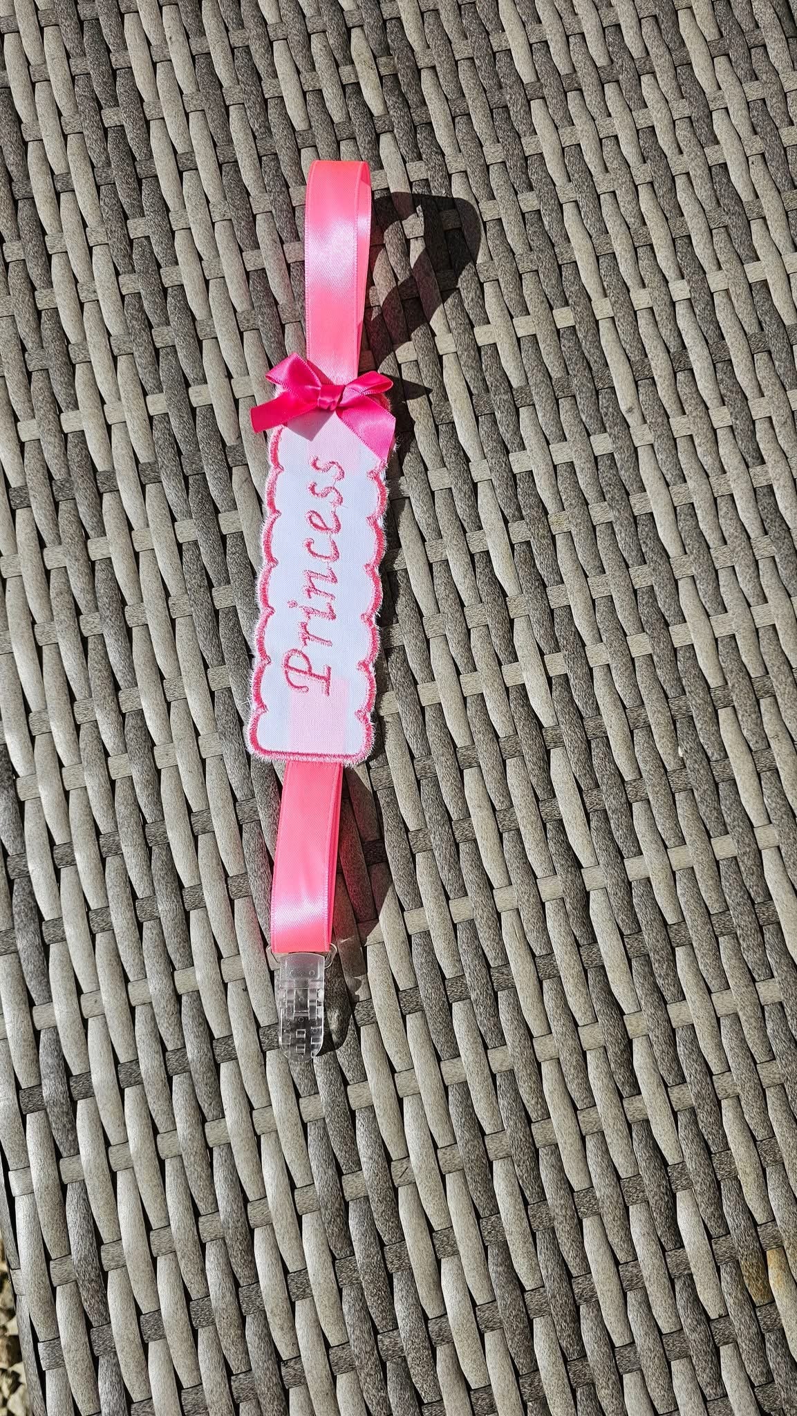 Personalised Dummy Clip