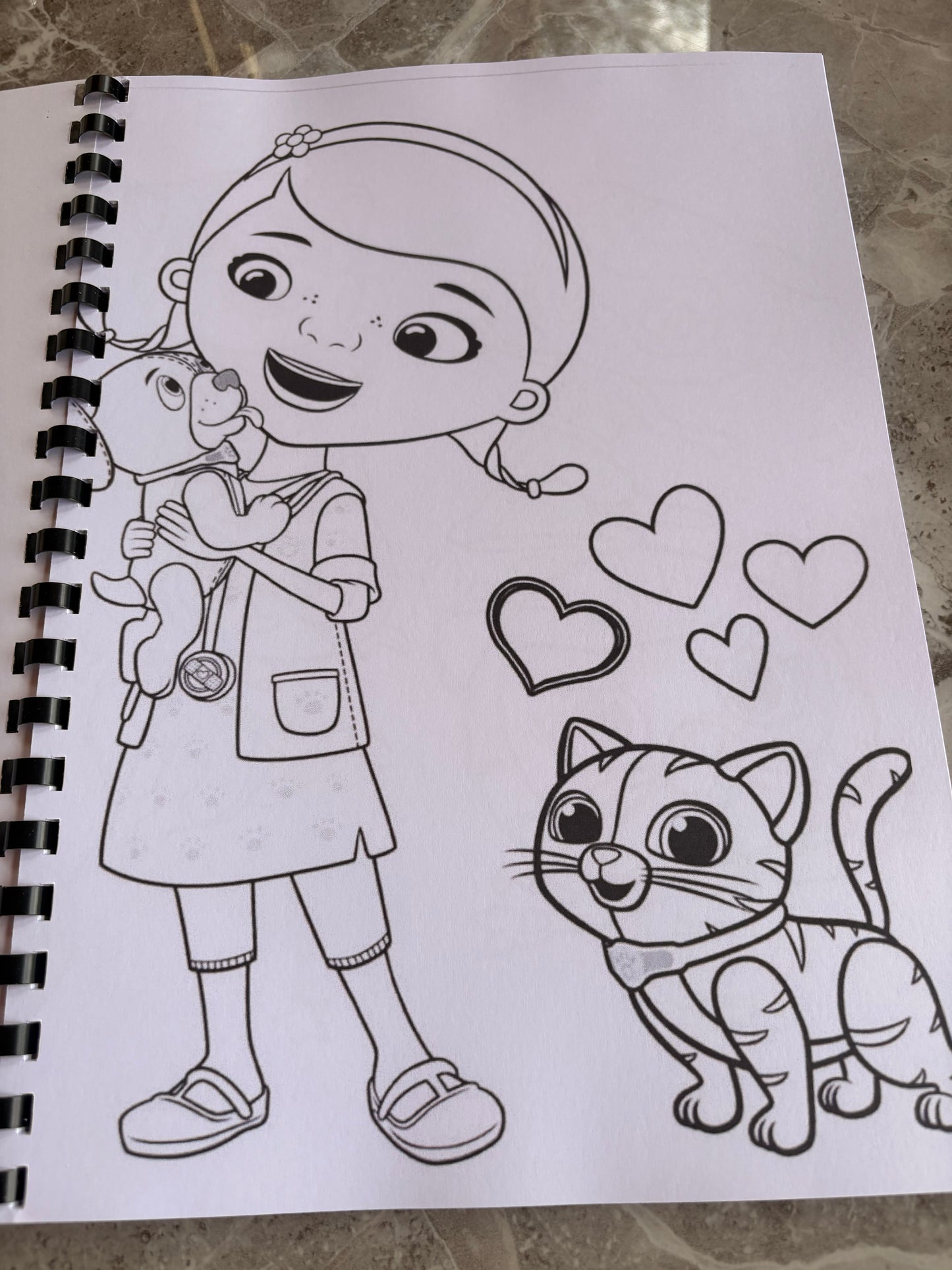 Disney Jr Shows Colouring Book