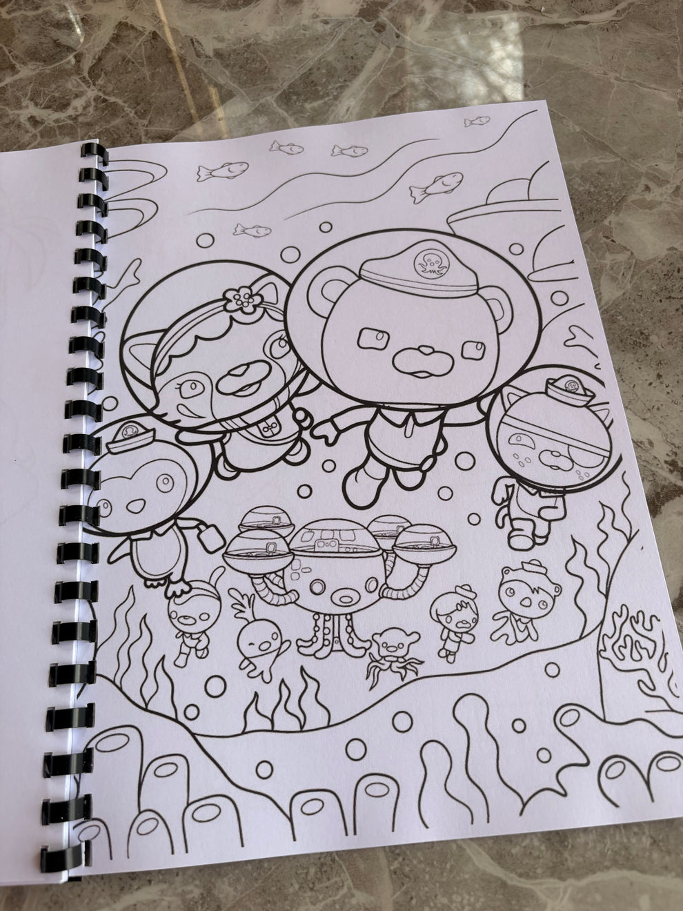 Disney Jr Colouring Book