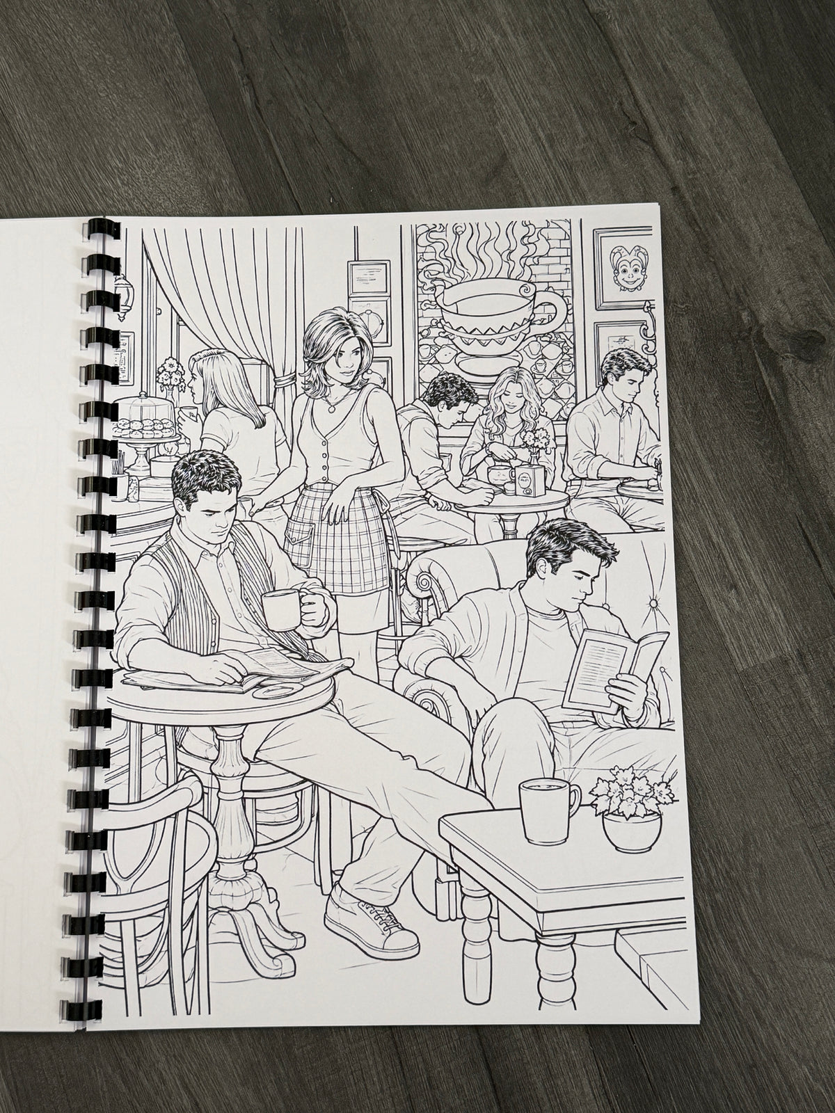 Friends Colouring Book Version 2 | TV Show Inspired Adult Colouring Book