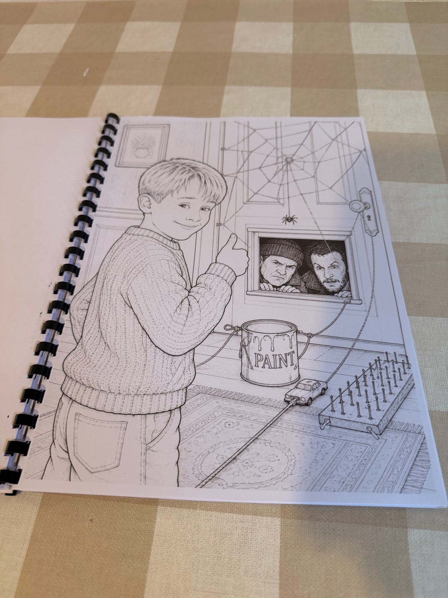 Home Alone Colouring Book | Classic Christmas Movie Inspired Adult Colouring Book