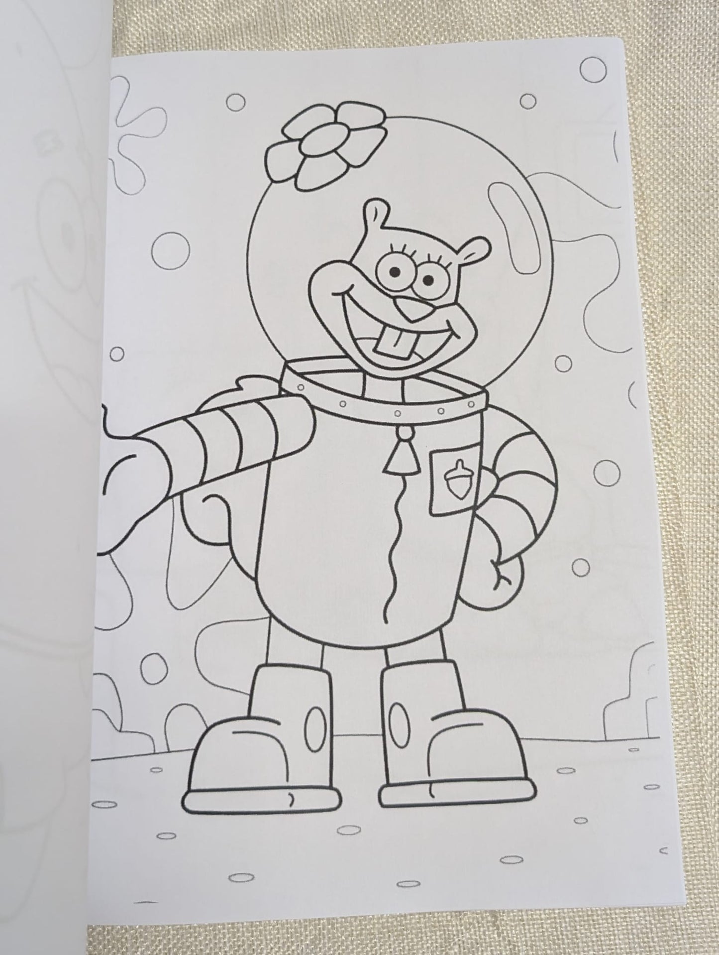 Spongebob Squarepants Inspired Colouring Book