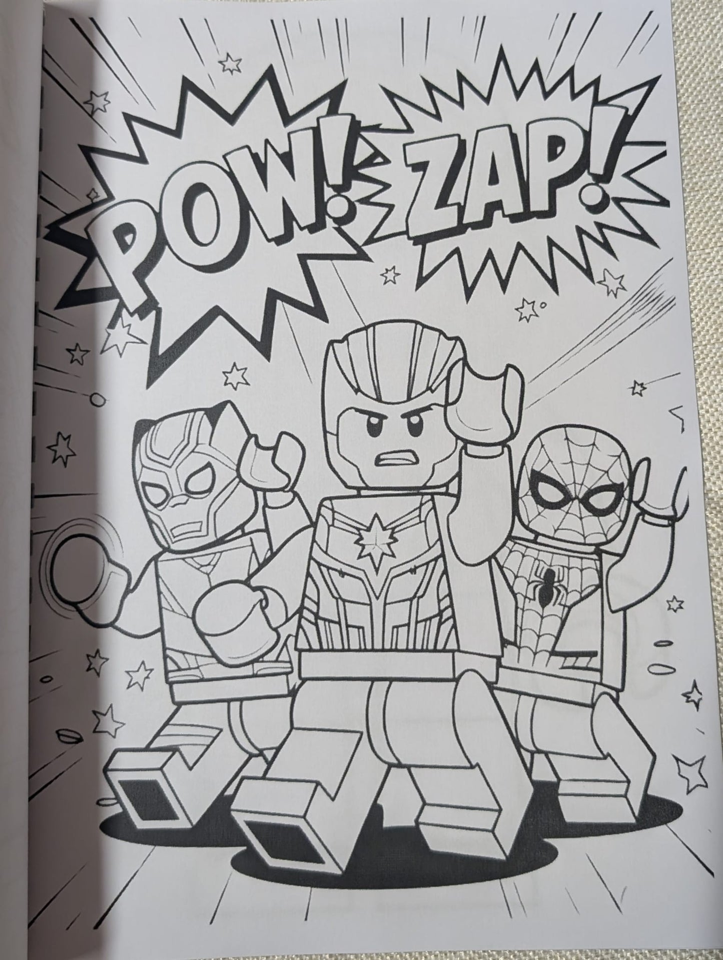 Lego Avengers Colouring Book