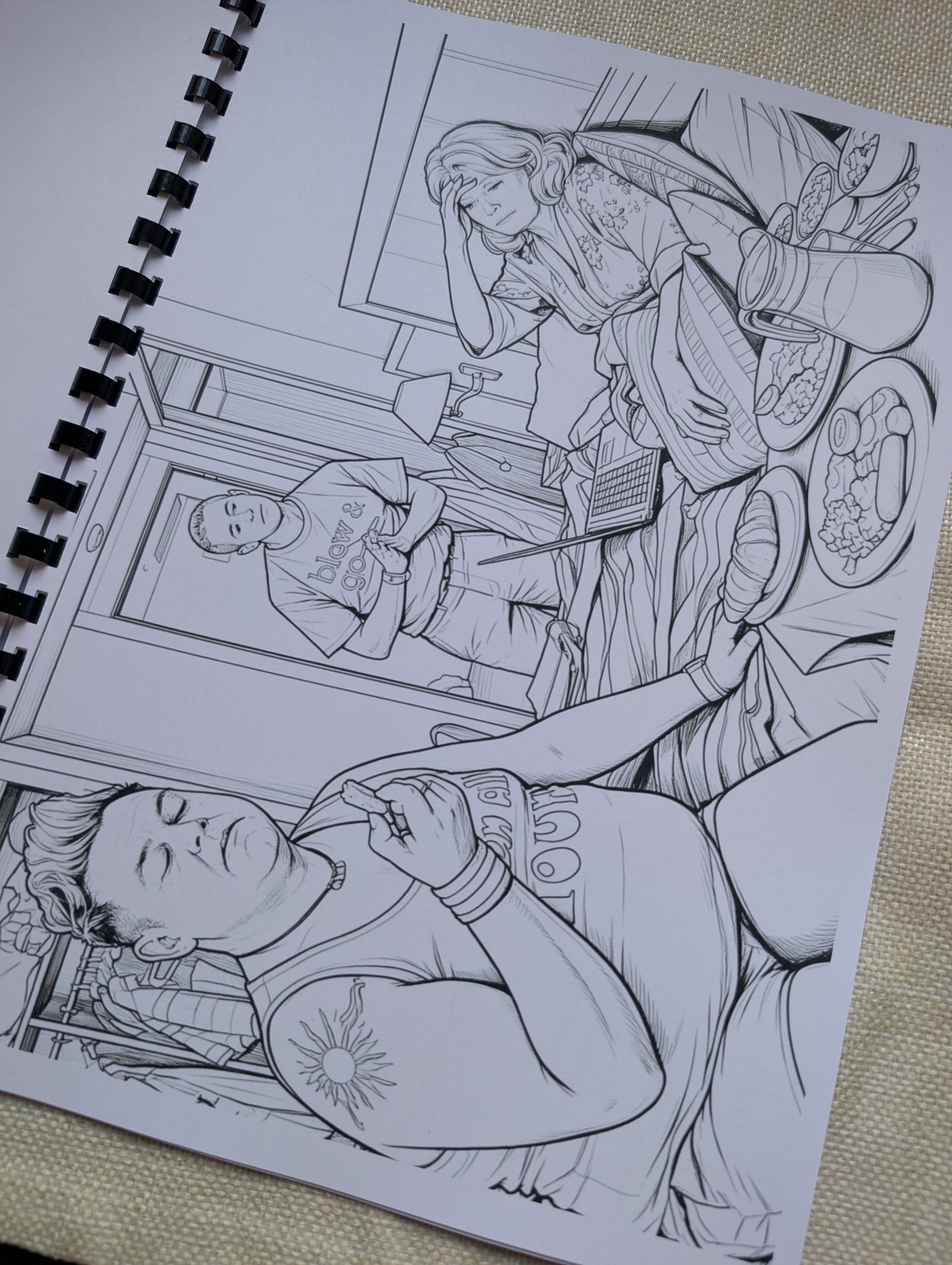 Benidorm Colouring Book Part 2