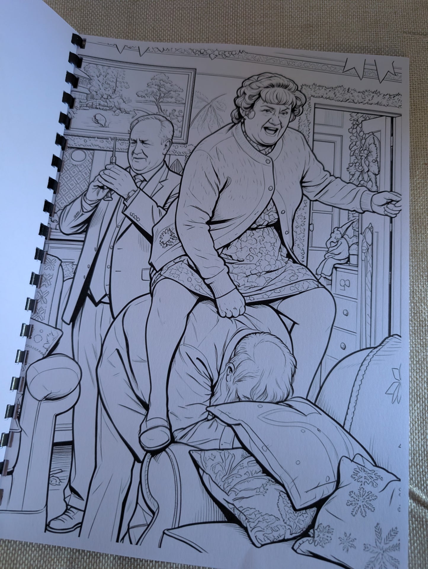 Mrs Brown’s Boys Colouring Book – Funny Comedy Inspired Colouring Pages