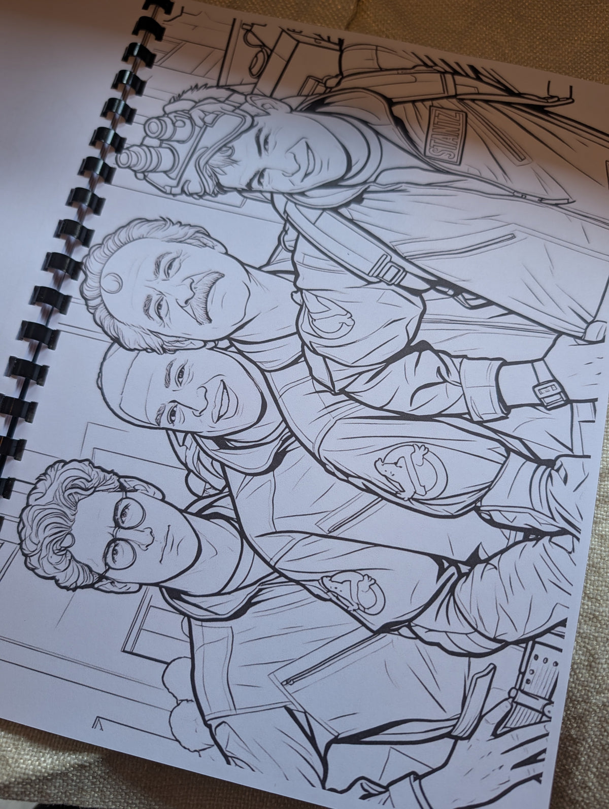 Ghostbusters Colouring Book | Classic Movie Inspired Adult Colouring Book