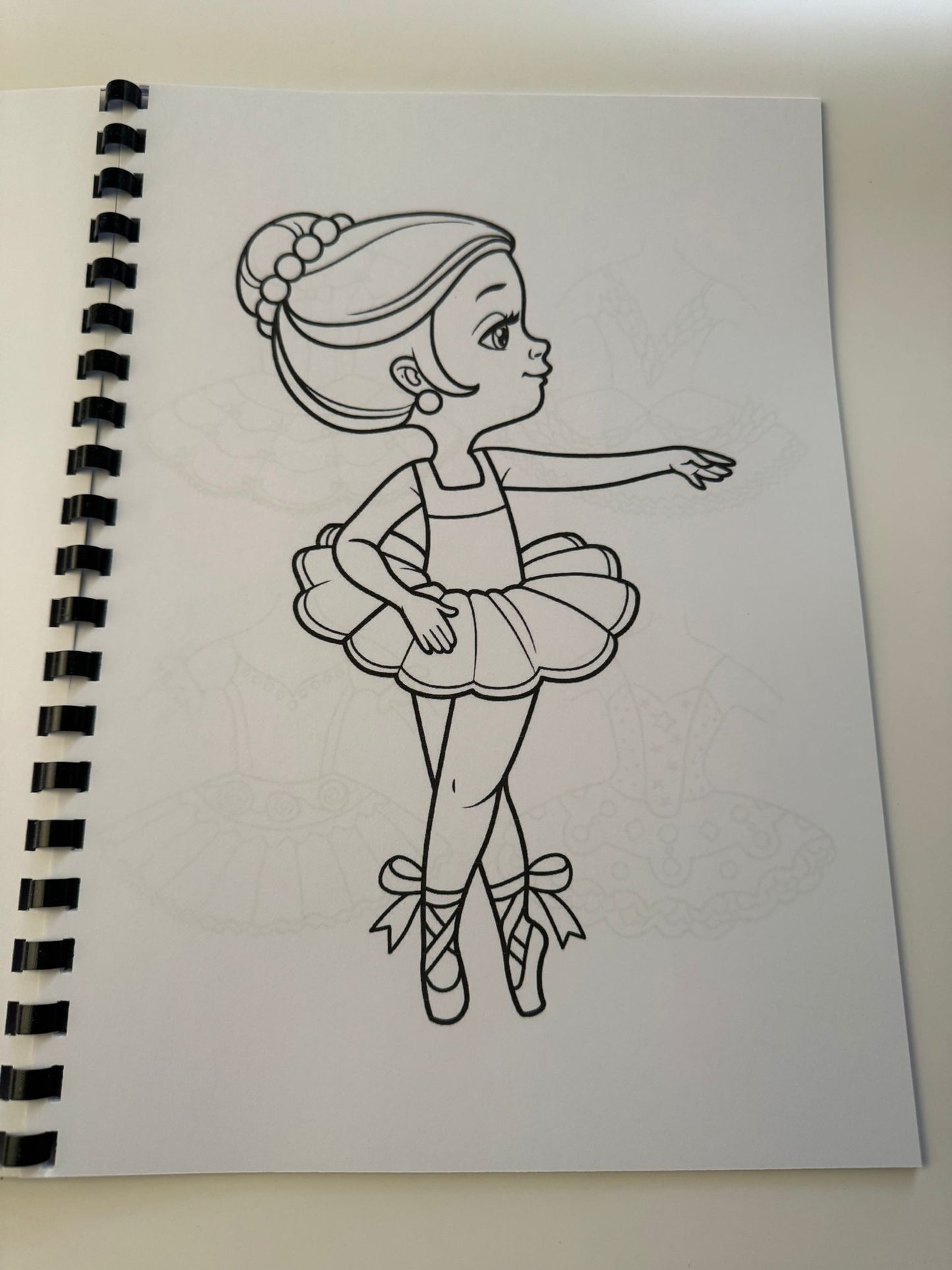 Ballerina Colouring Book