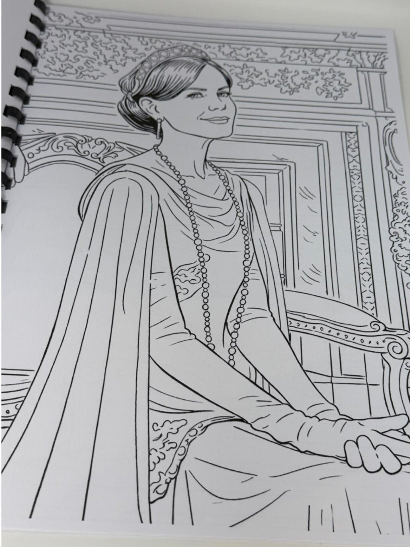 Historic Manor Drama Colouring Book A4 | Vintage Style Colouring Book | 20+ Pages | Adults Colouring Book | Printed in UK