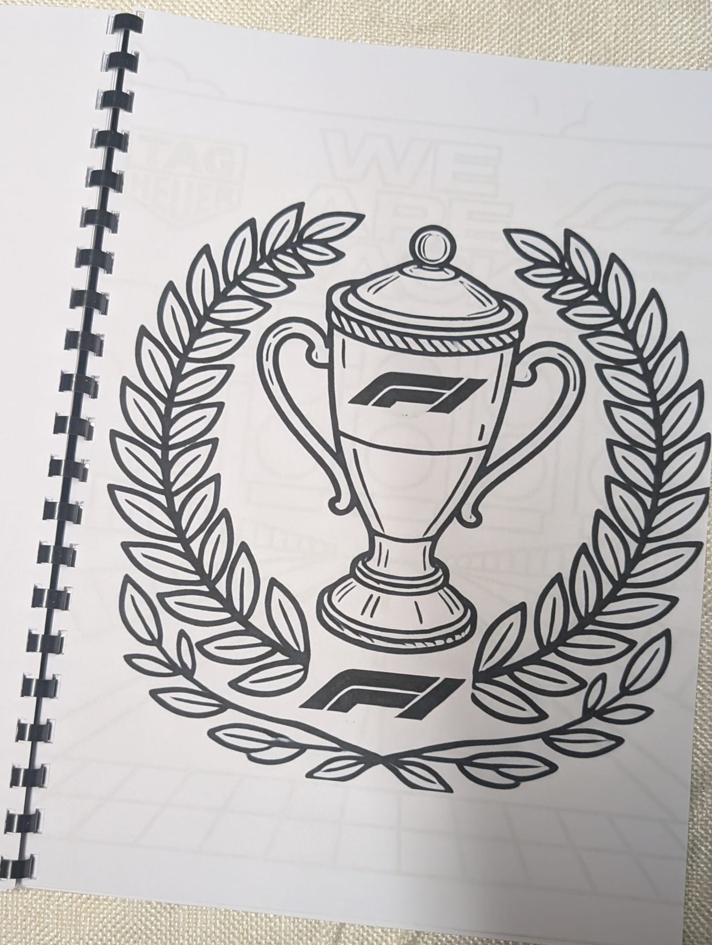 Formula Racing Colouring Book A4 | Fast Cars Colouring Book | 20+ Pages | Kids & Adults Colouring Book | Printed in UK