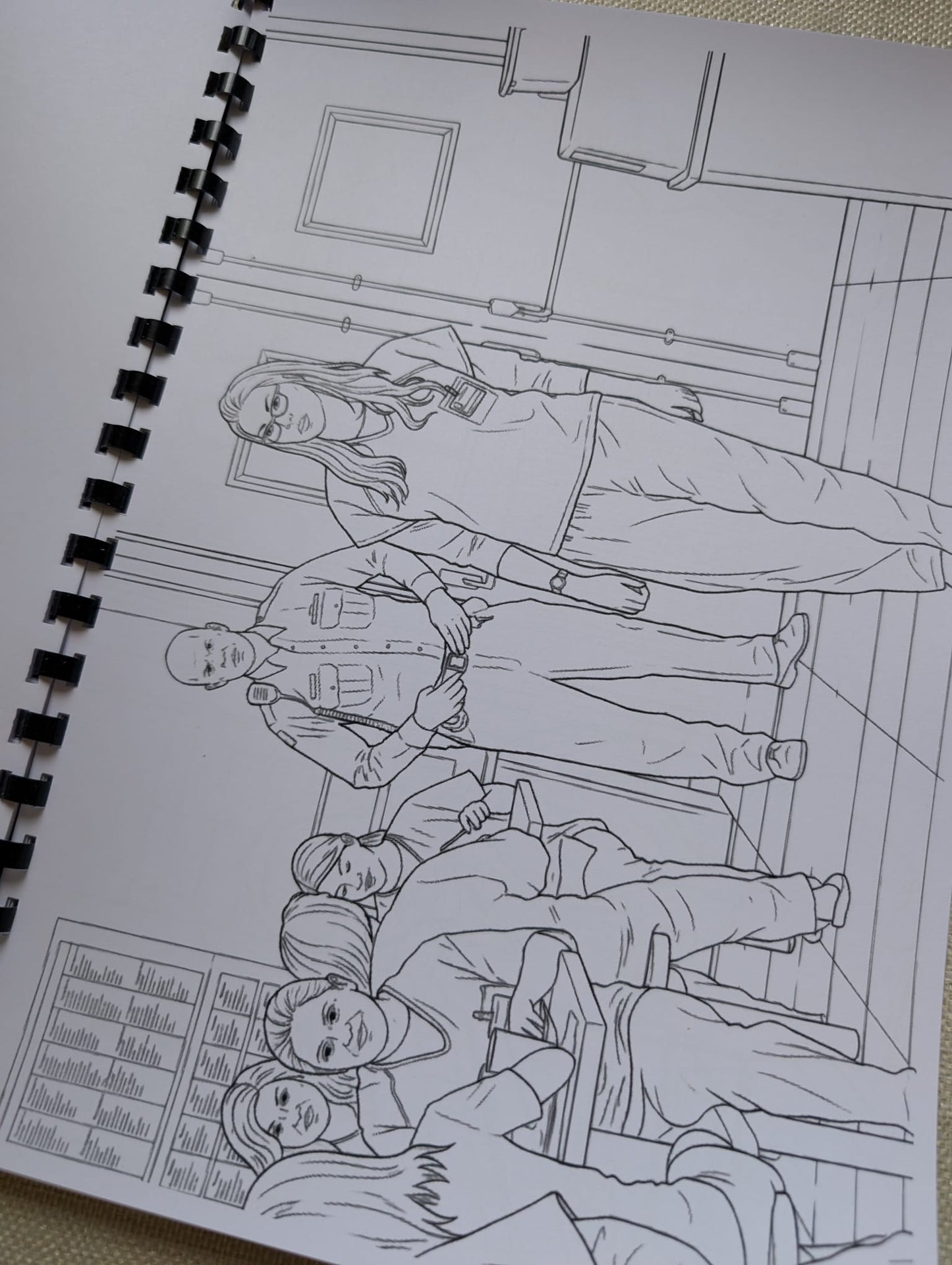 Orange Is The New Black Inspired Colouring Book