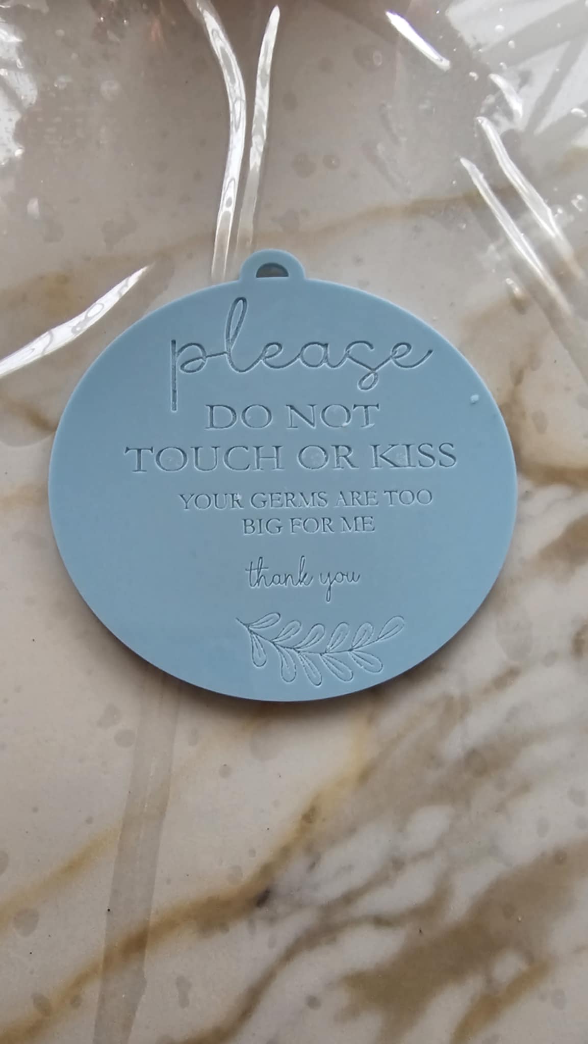 Please Don't Touch Hangers - MDF or Acyrlic