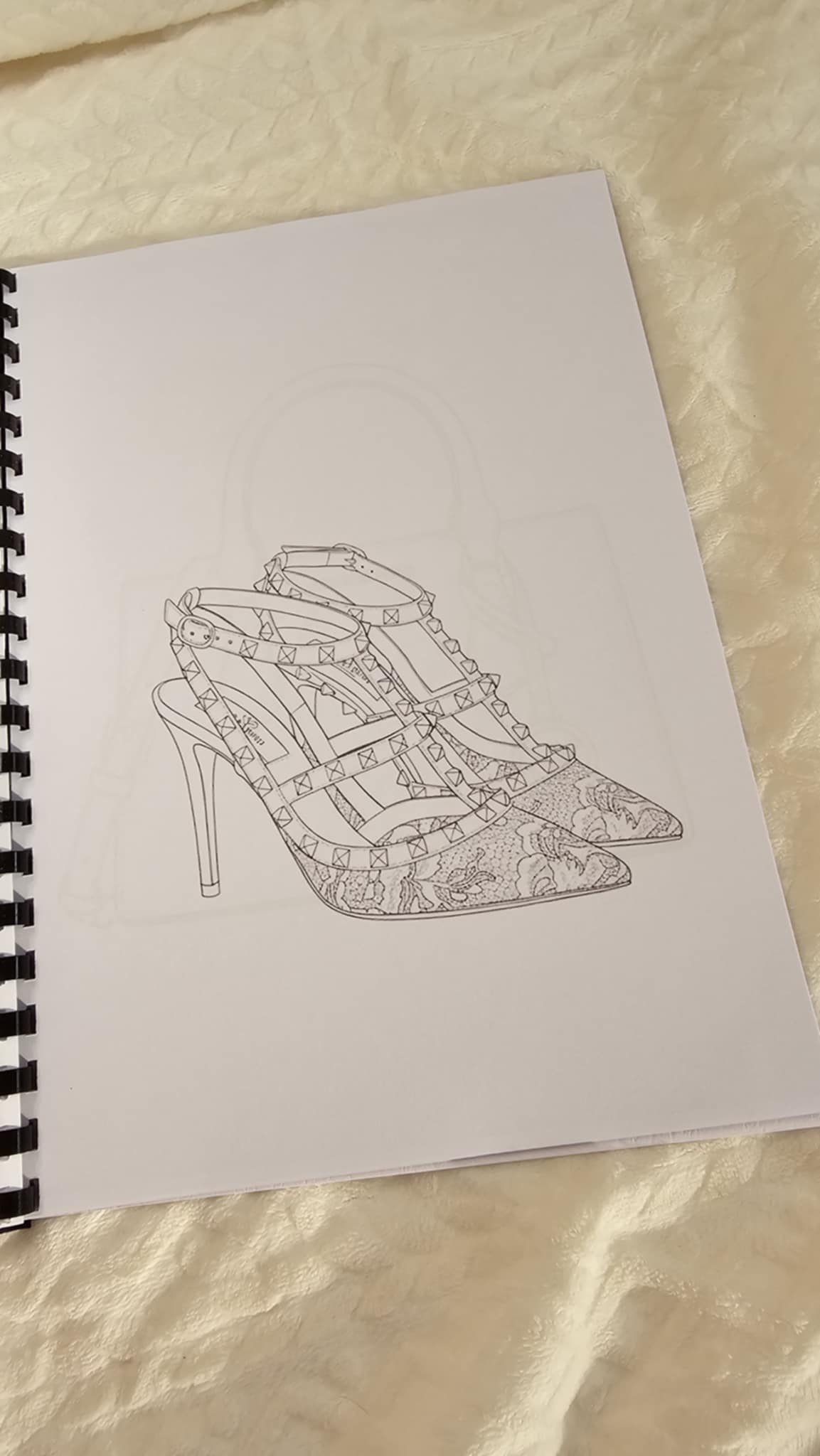 Designer Fashion Colouring Book