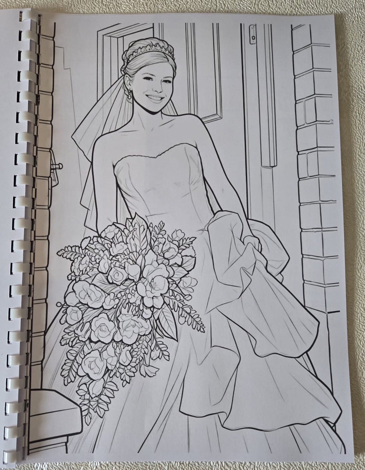 New Gavin and Stacey colouring book interior page