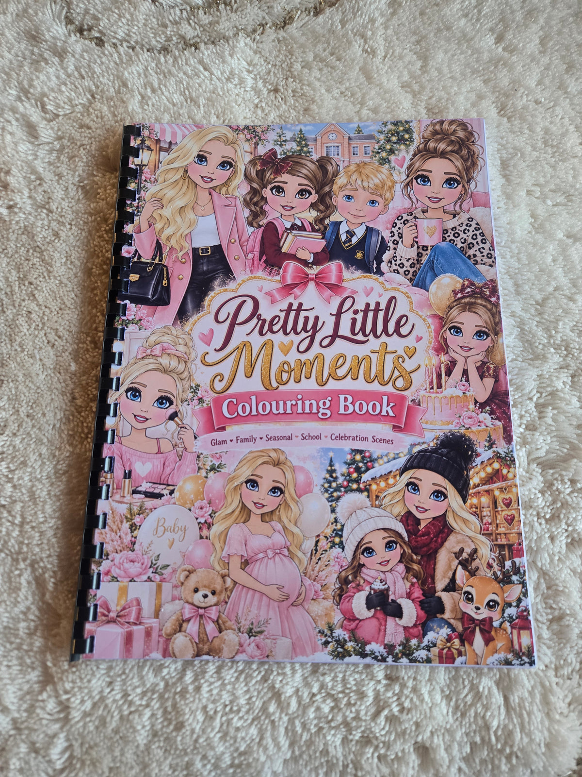 Pretty Little Moments colouring book photo 9