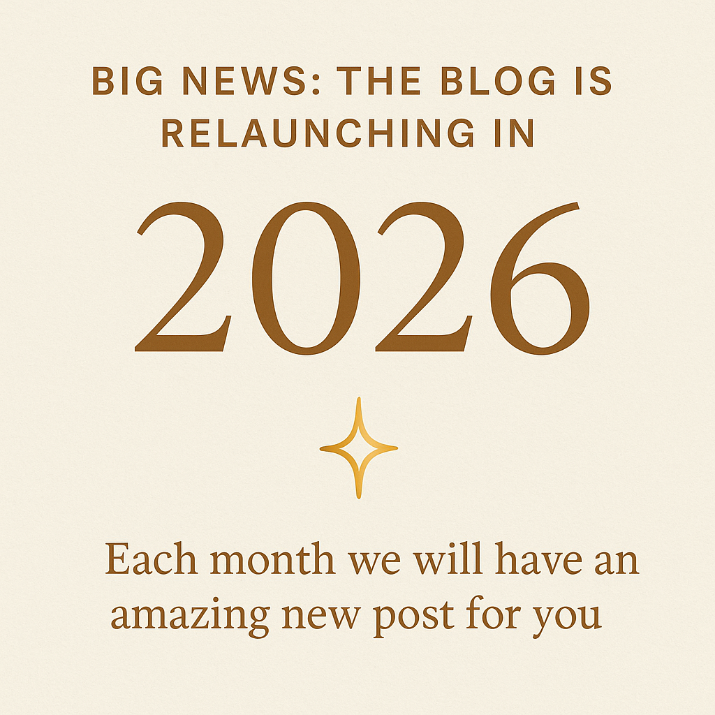 Big News: The Blog Is Relaunching in 2026 ✨