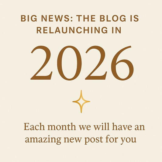 Big News: The Blog Is Relaunching in 2026 ✨