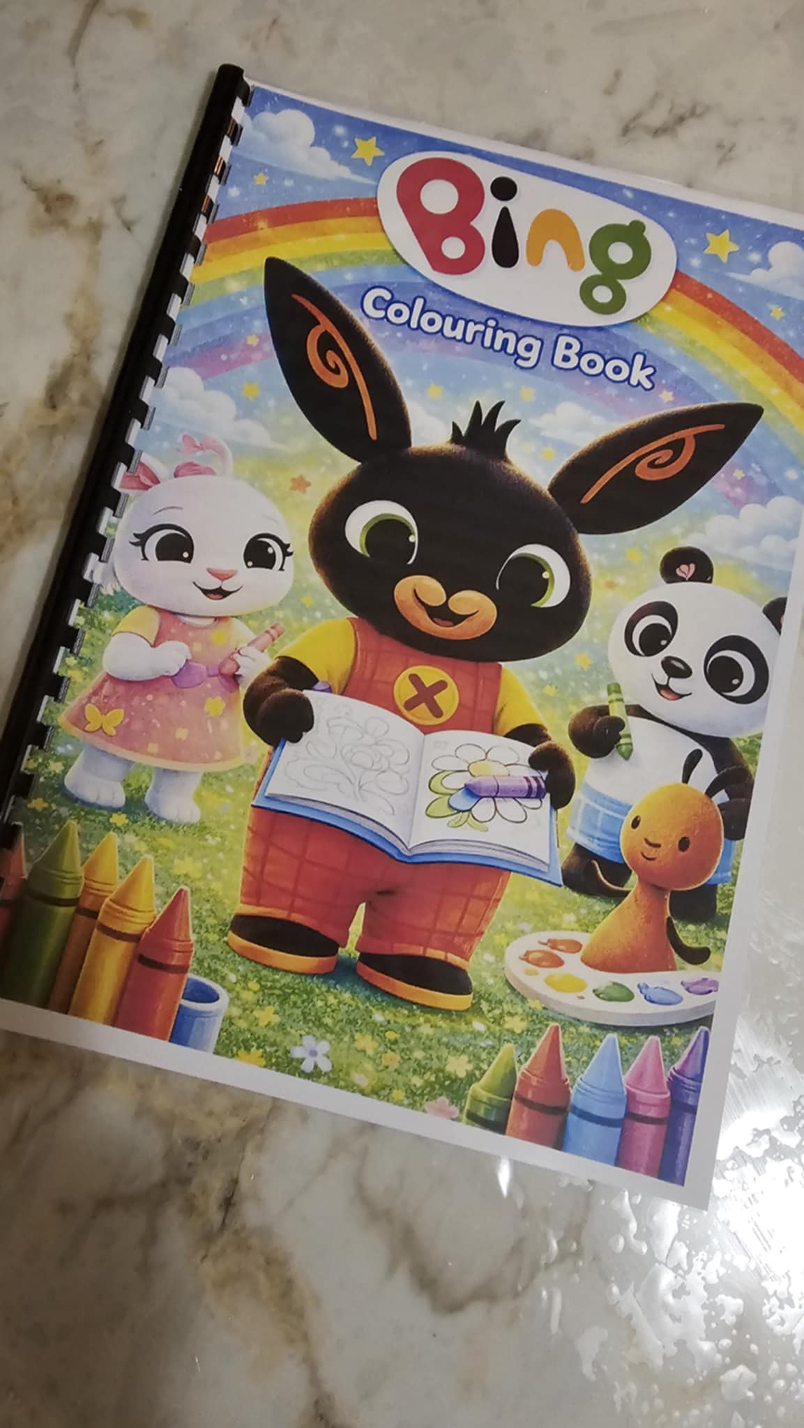 Bing Colouring Book