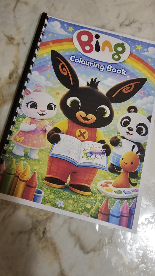 Bing Colouring Book