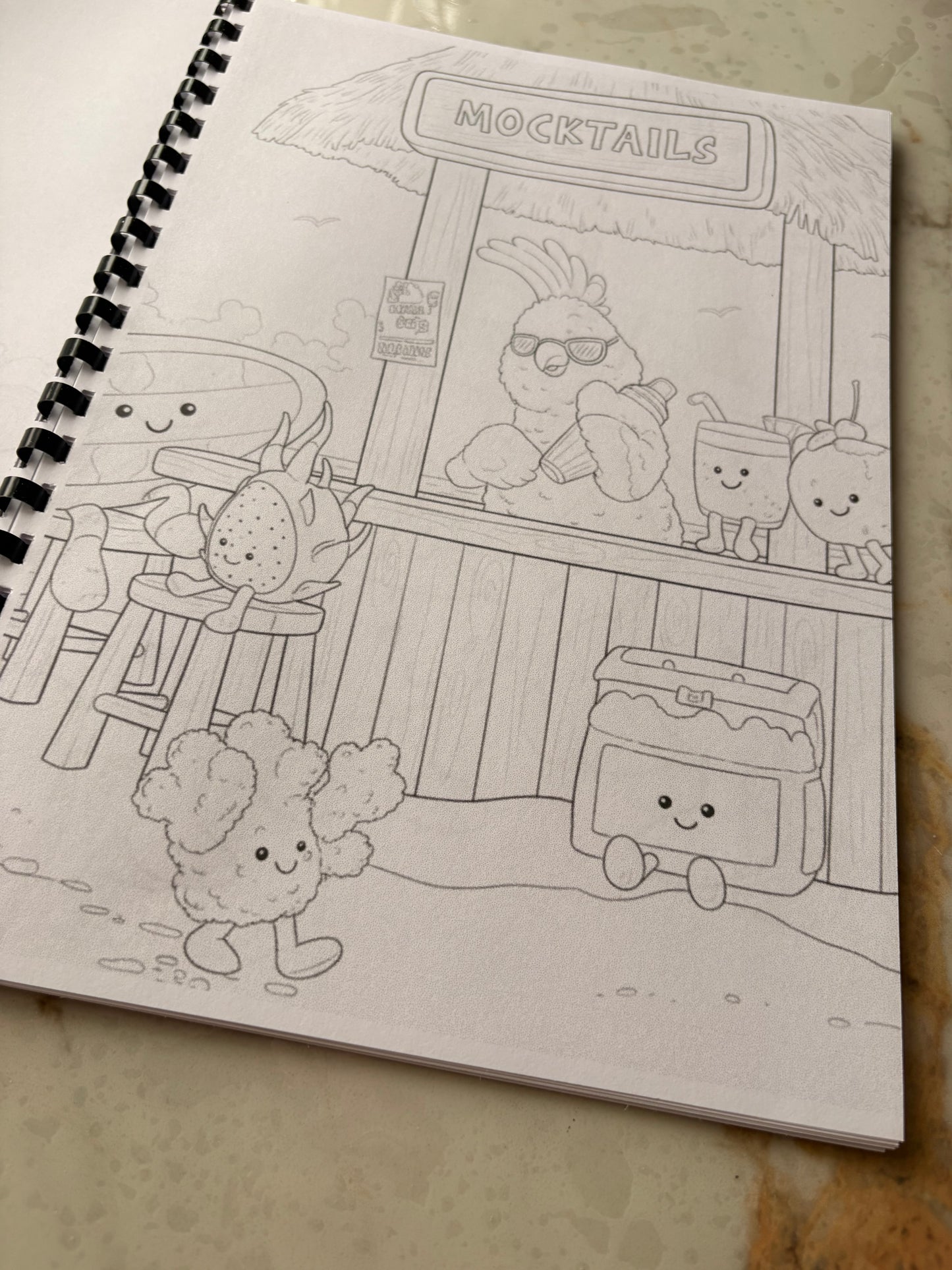 Jellycat Scene Colouring Book