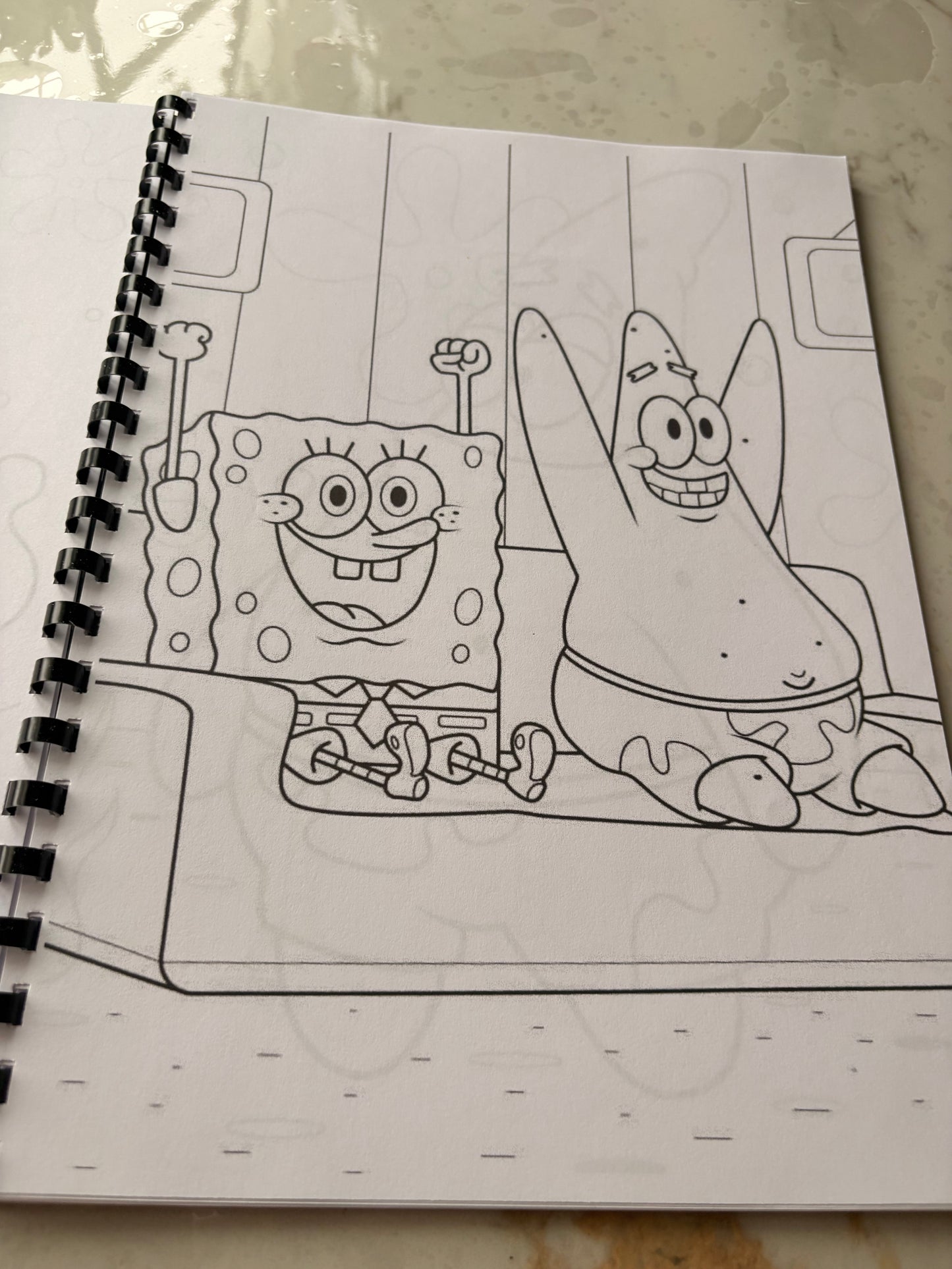 SpongeBob Colouring Book